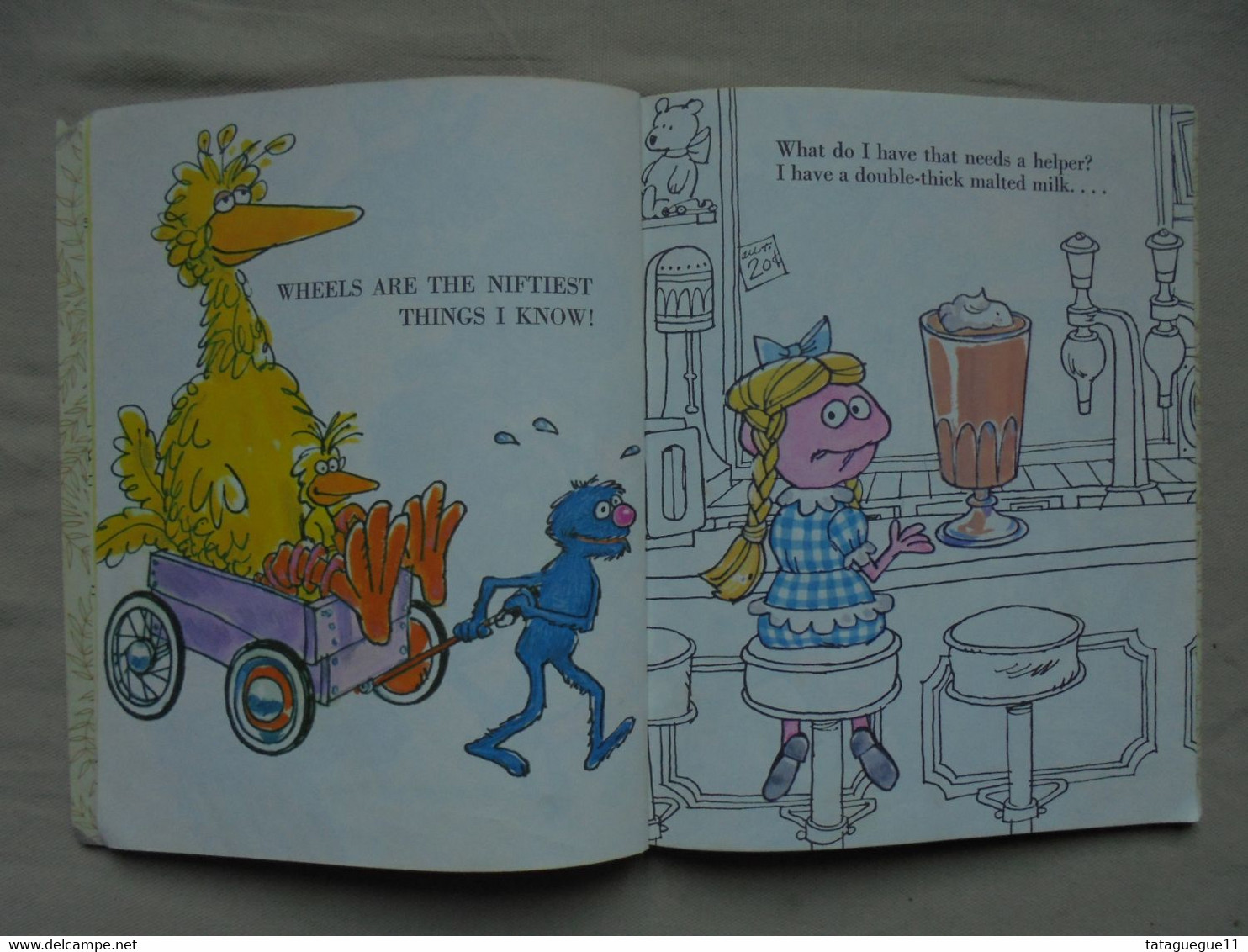 Ancien - Petit Livre Pour Enfant - SESAME STREETThe Toggether Book - 1971 - Livres Illustrés