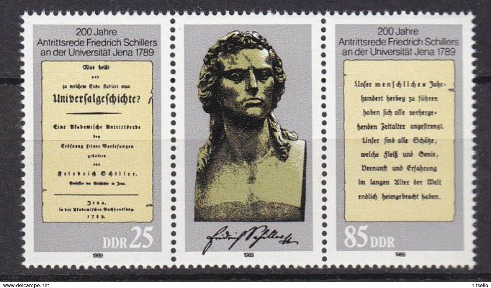 LOTE 1107  ///  ALEMANIA DEMOCRATICA (DDR)  AÑO 1989  -  YVERT Nº: 2864A **MNH - Neufs