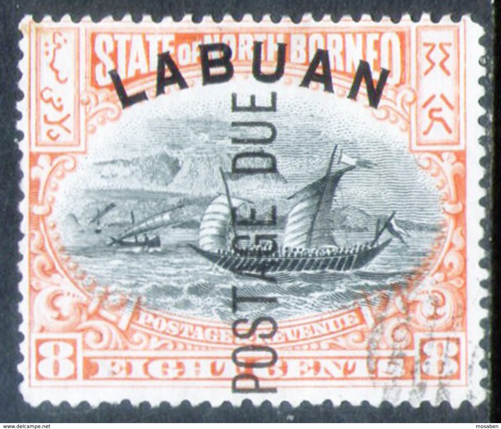 LABUAN	-	Yv. T.6	-				LAB-6697 - North Borneo (...-1963)