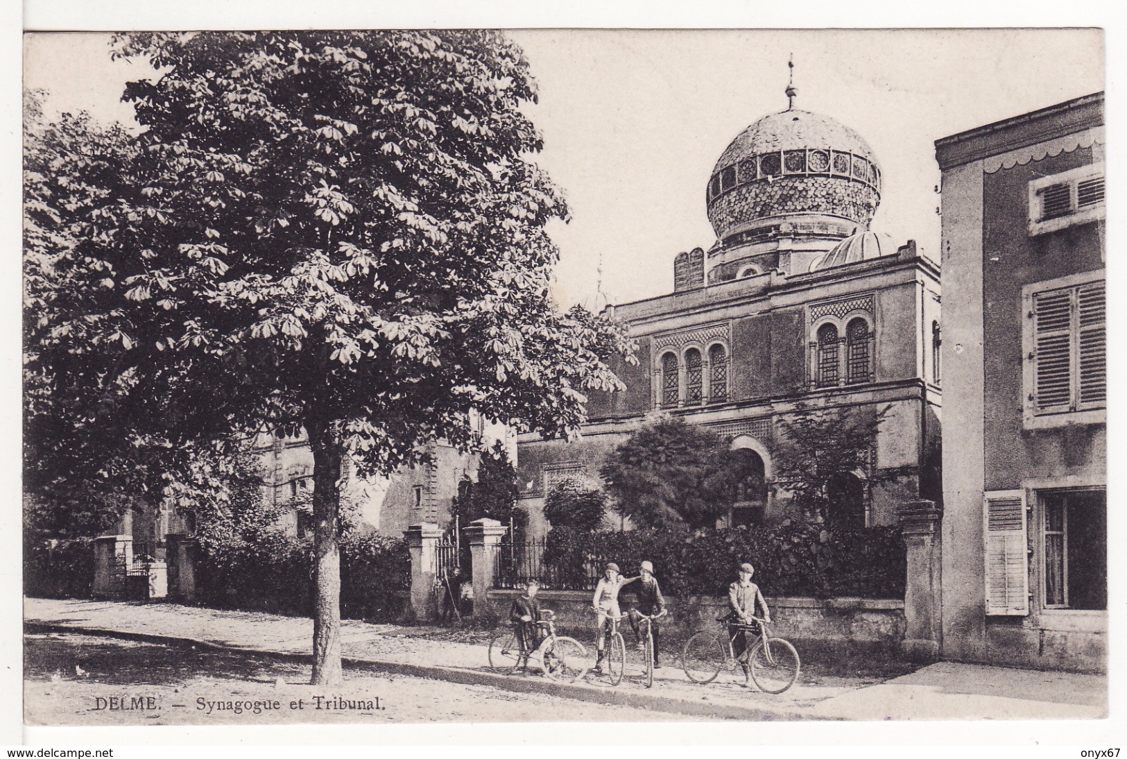 DELME-57-Moselle-Tribunal SYNAGOGE SYNAGOGUE-Juif-Juden-JUDAÏCA-Jewish Temple-jüdischer Tempel - Judaisme