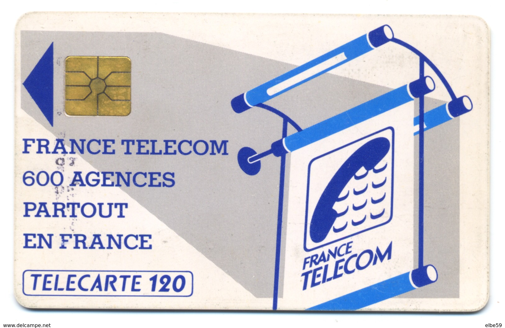 France, Telecom, Telecarte 120, Thème, Téléphones, Agence Commerciale - Telefoni