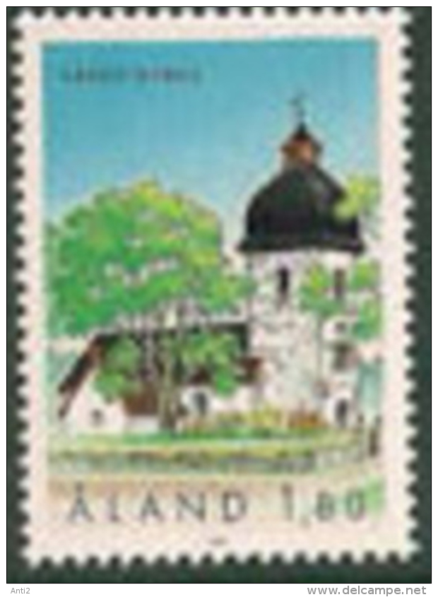 Aland Åland 1991 St. Matthias Church, Vårdö, Mi 54, MNH(**) - Aland