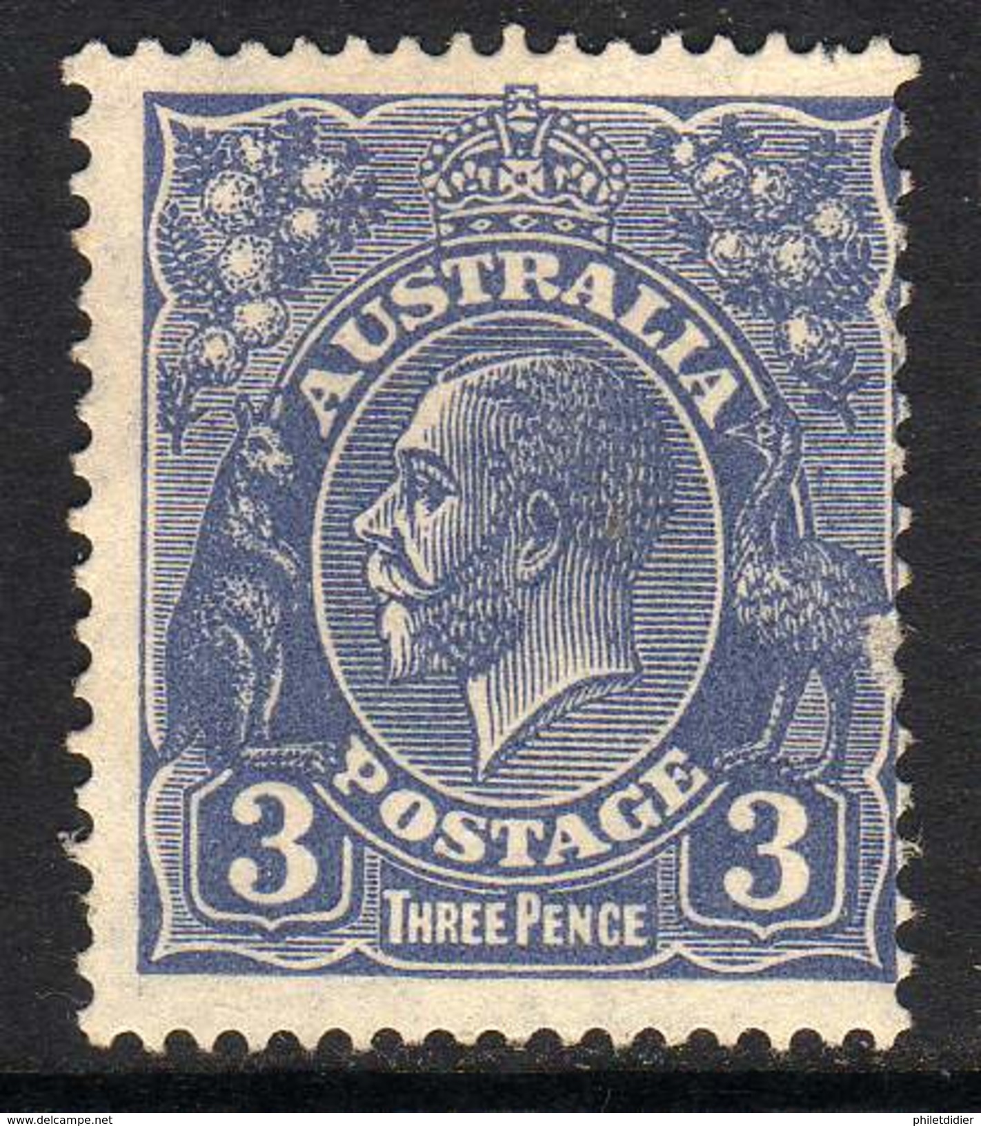 AUSTRALIE CONFEDERATION  AUSTRALIA / YT N° 54 DENT A   COTE 40 &euro;  SANS GOMME FILIGRANE MULTIPLE - Nuovi