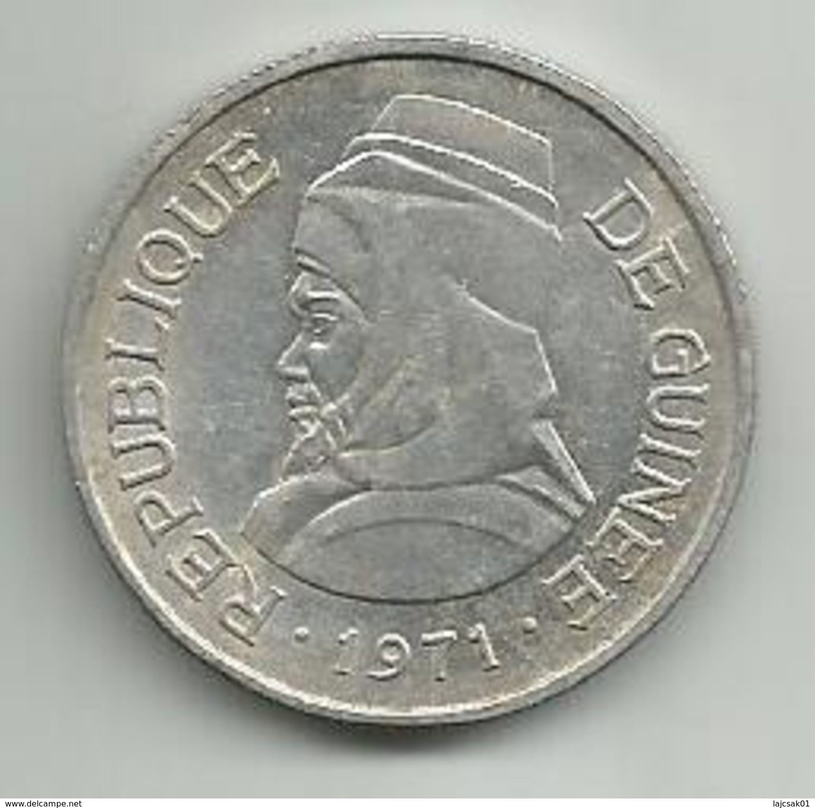 Guinea 5 Sylis 1971. KM#45 - Guinea