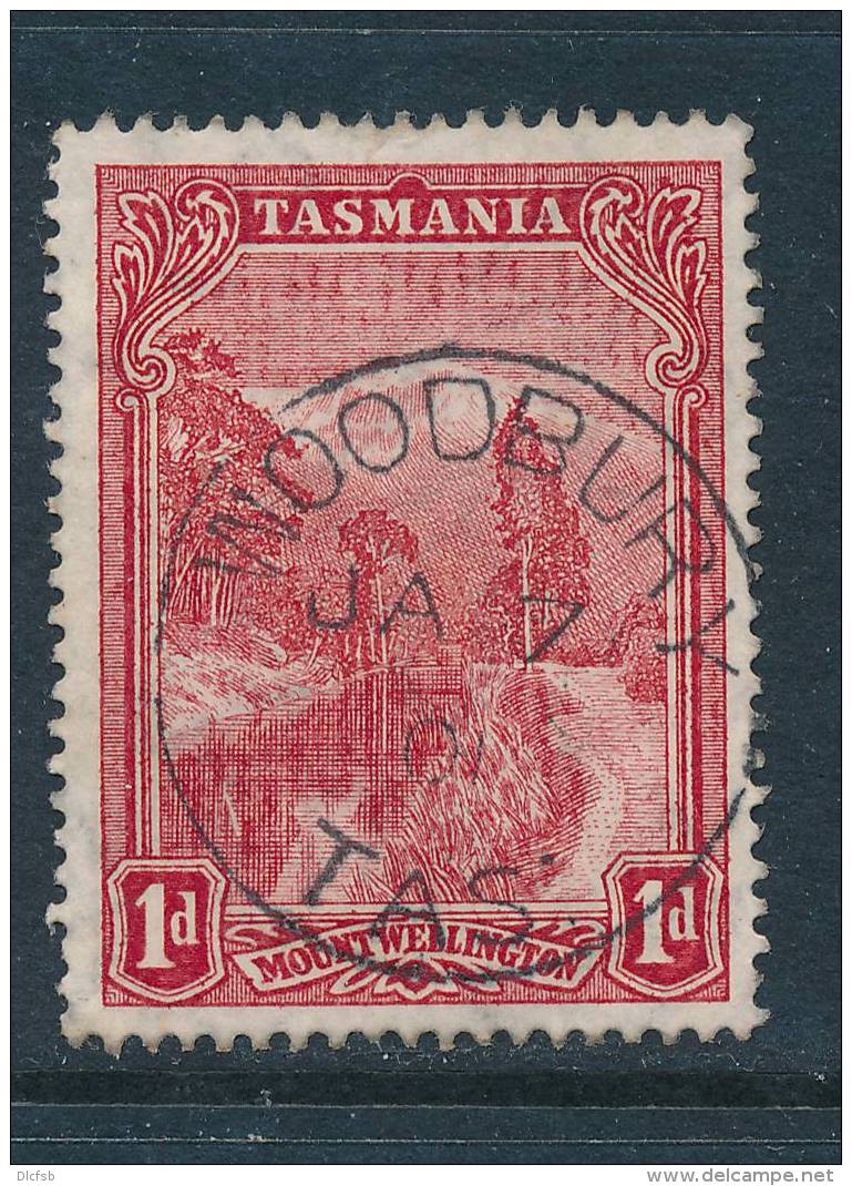 TASMANIA, Postmark  WOODBURY - Oblitérés