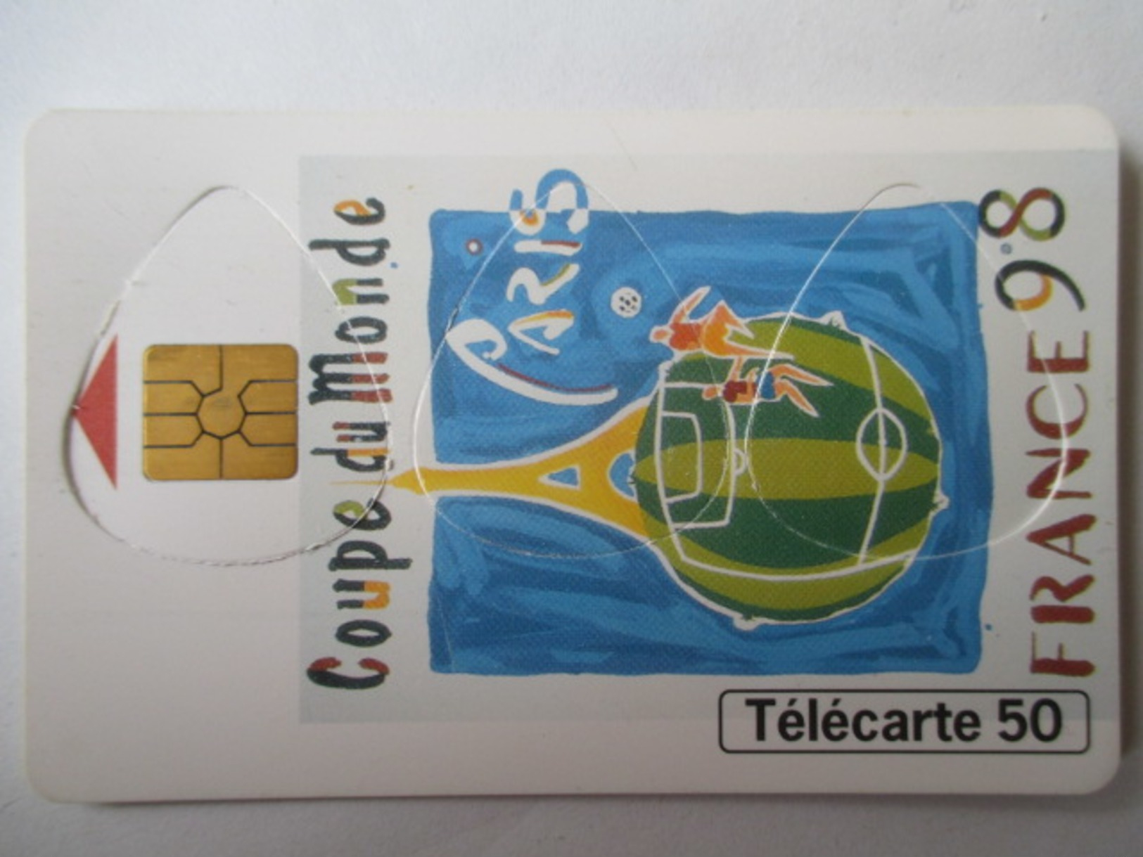 1998 - Lot 3 Guitar Pick Vintage - French Telephone Card - COUPE DU MONDE De FOOTBALL - MEDIATOR Onglet Pour Guitare - Instruments De Musique