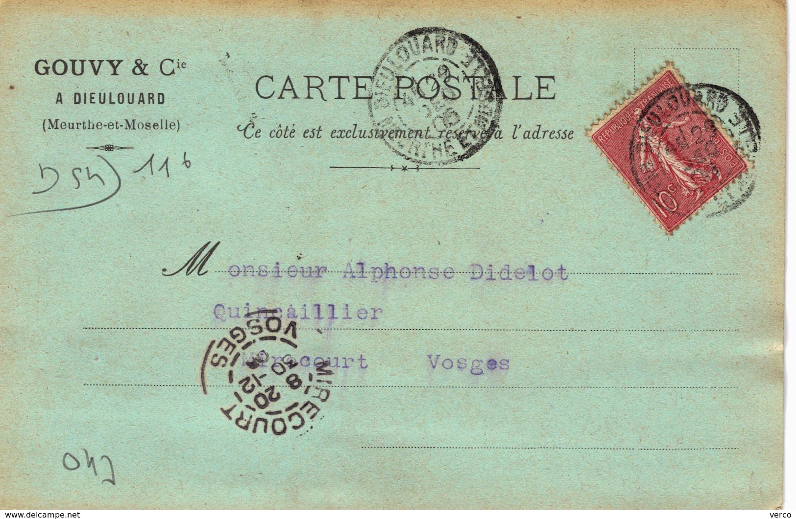 Carte Postale Ancienne De DIEULOUARD - Dieulouard