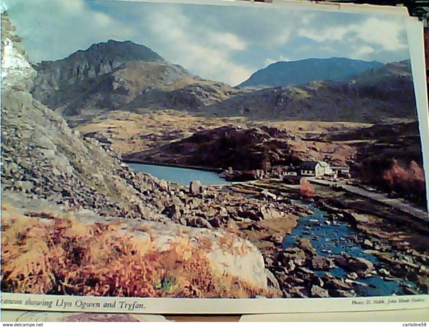 WALES  Wales, Llyn Ogwen, Nant Ffrancon Pass TRYFAN VB1981 FW9541 - Carmarthenshire