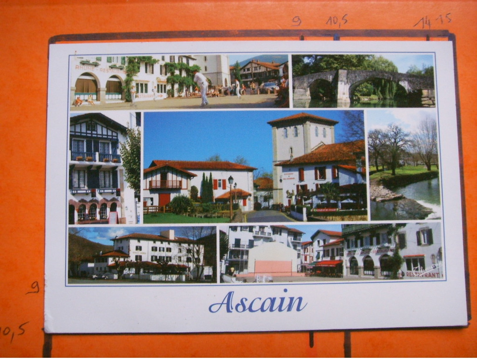 50) Ascain :village Et Centre De Vacances Errota Berria : Multivues   : RECTO-VERSO - Ascain