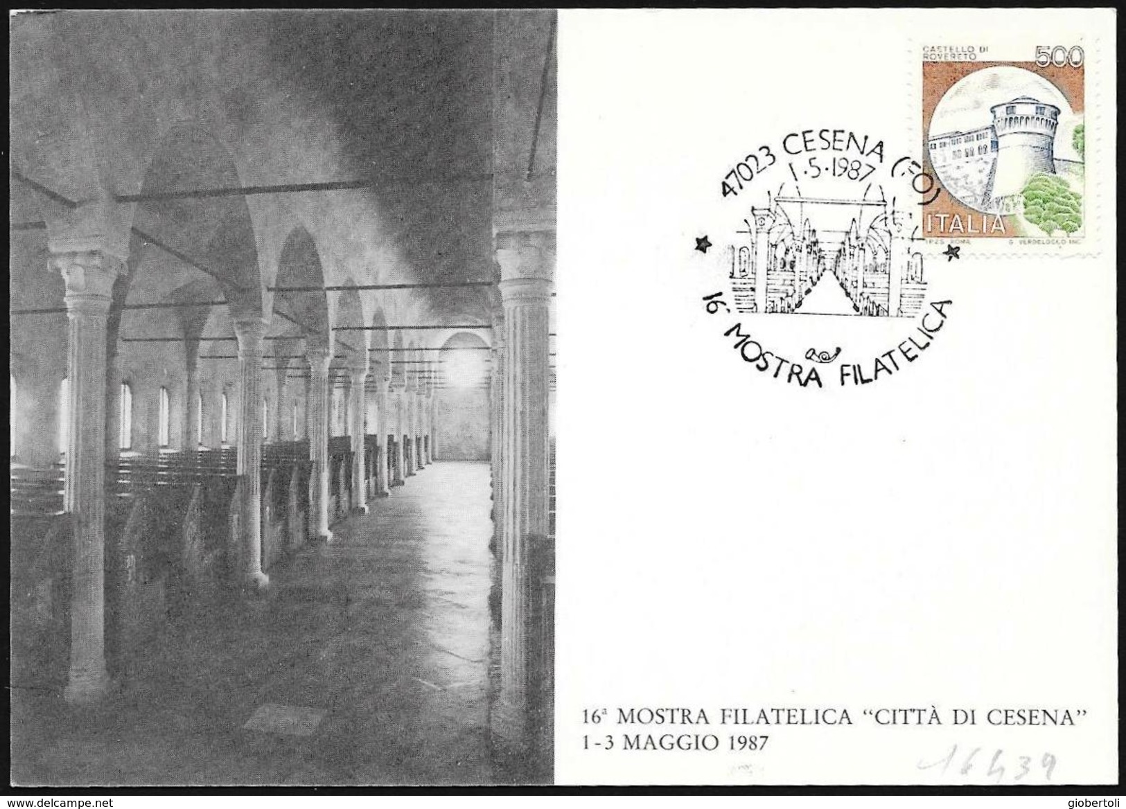 Italia/Italie/Italy: Biblioteca Malatestiana, Malatesta Bibliothèque, Malatesta Library - Andere & Zonder Classificatie