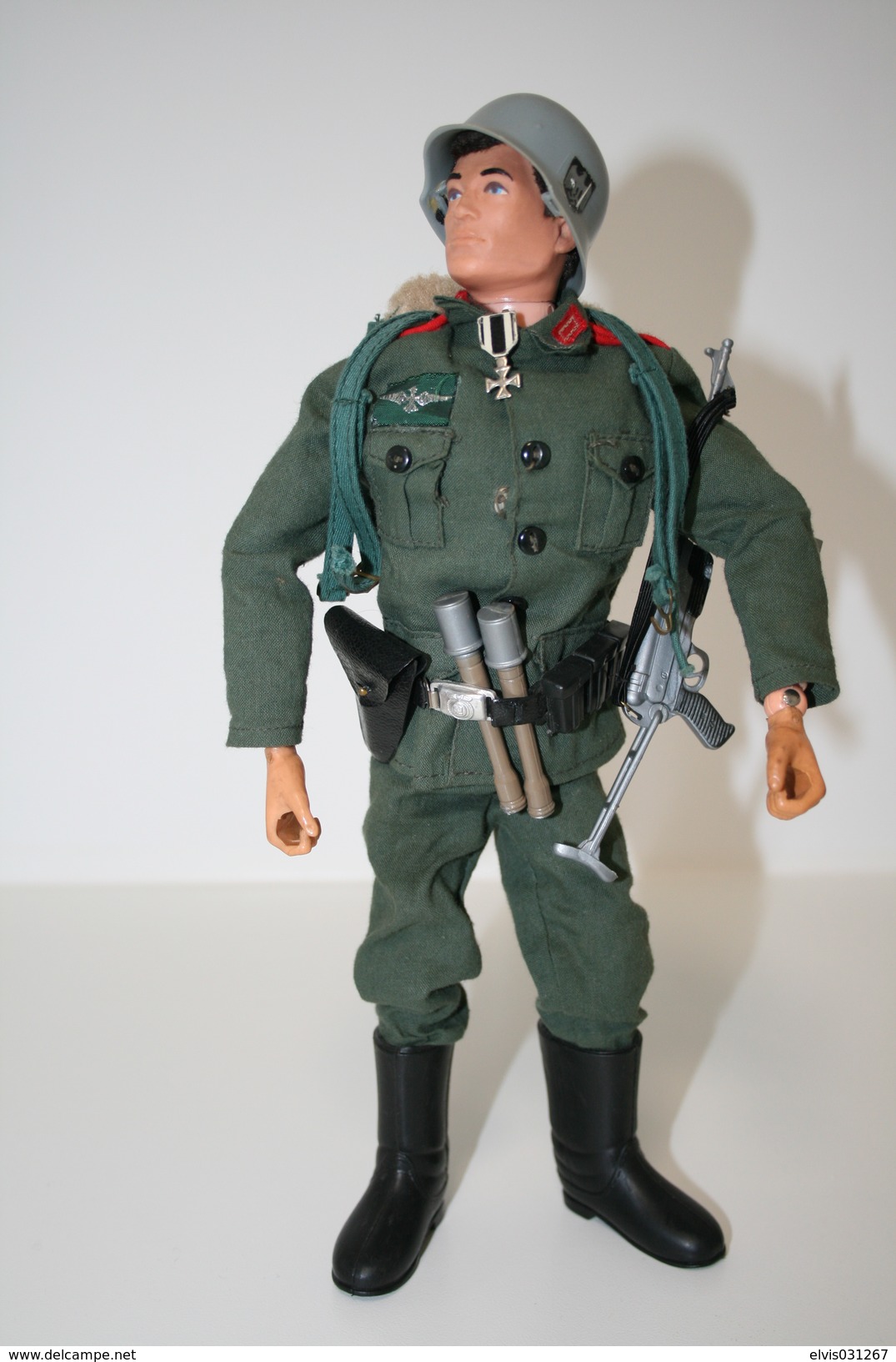 Vintage ACTION MAN : GERMAN STORMTROOPER - Original Hasbro 1970 - Palitoy - GI JOE - Action Man