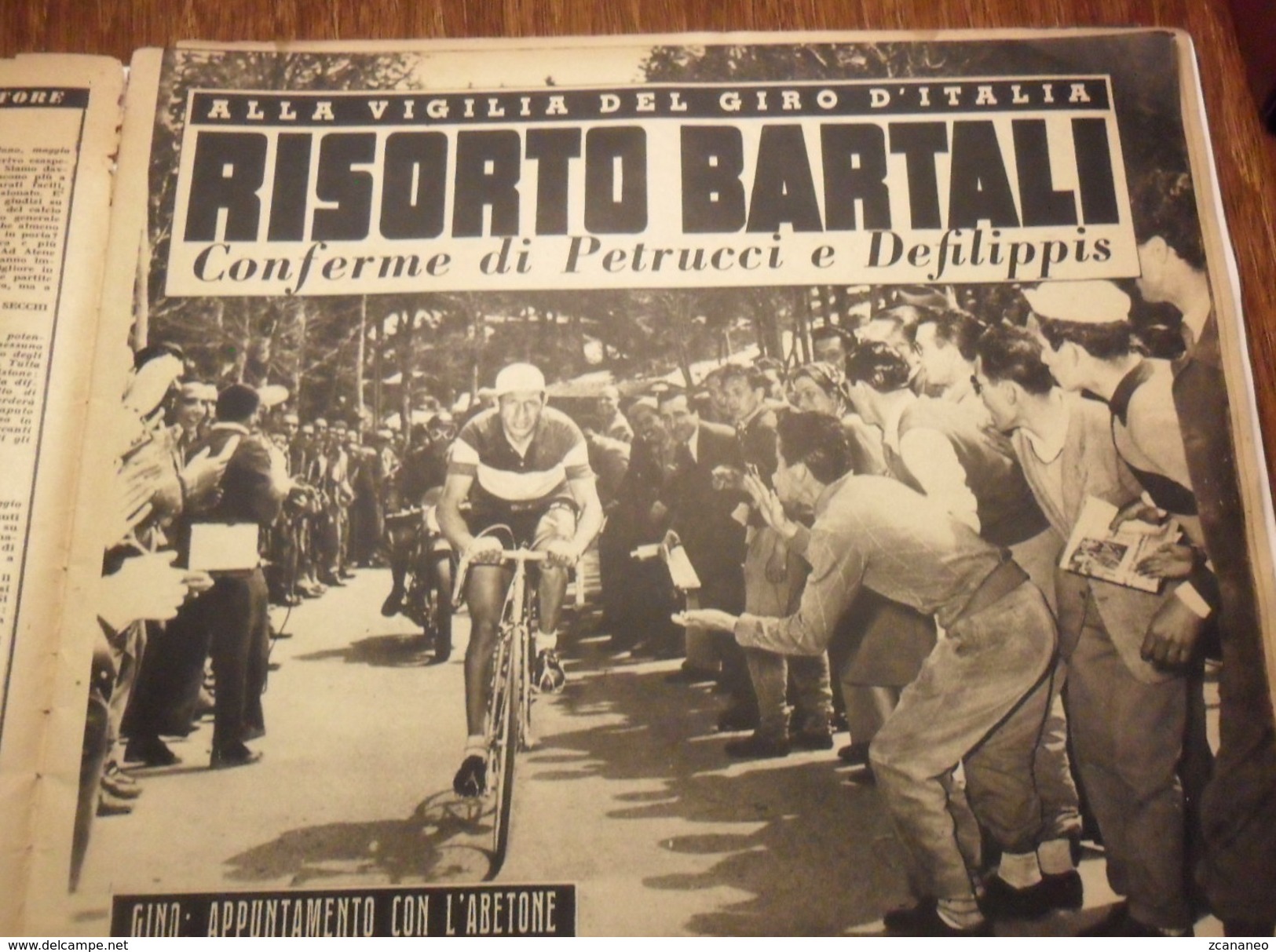 SPORT ILLUSTRATO DEL 7-5-1953 - BARTALI ASTRUA DEFILIPPIS - RICORDO DEL GRANDE TORINO E INTERISSIMA -