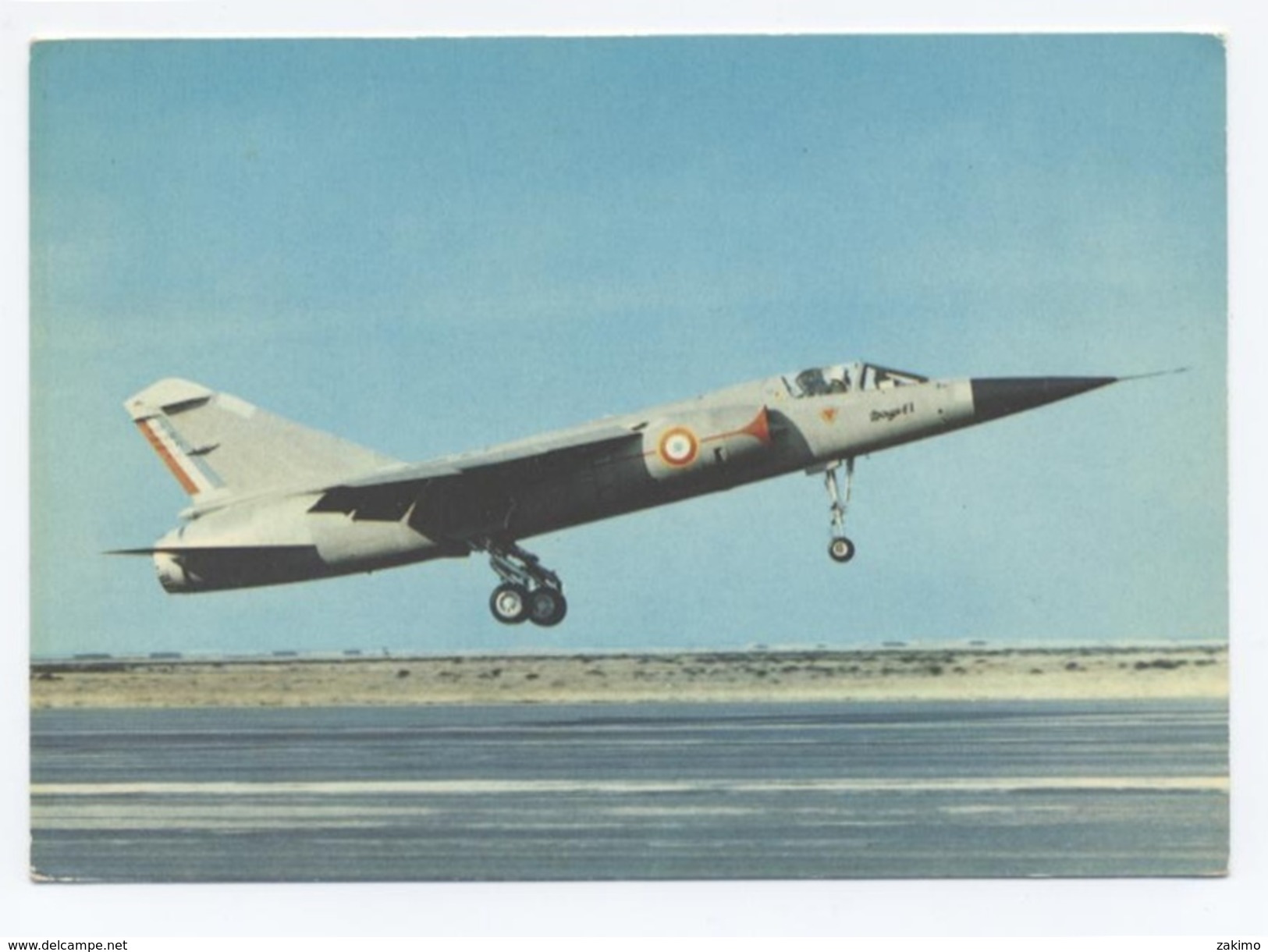 Mirage F I -  Aéronautique Marcel Dassault - Avion De Combat Monoplace à Mach 2,2 - LYNA - 1970  - RECTO/VERSO-C71 - 1946-....: Era Moderna