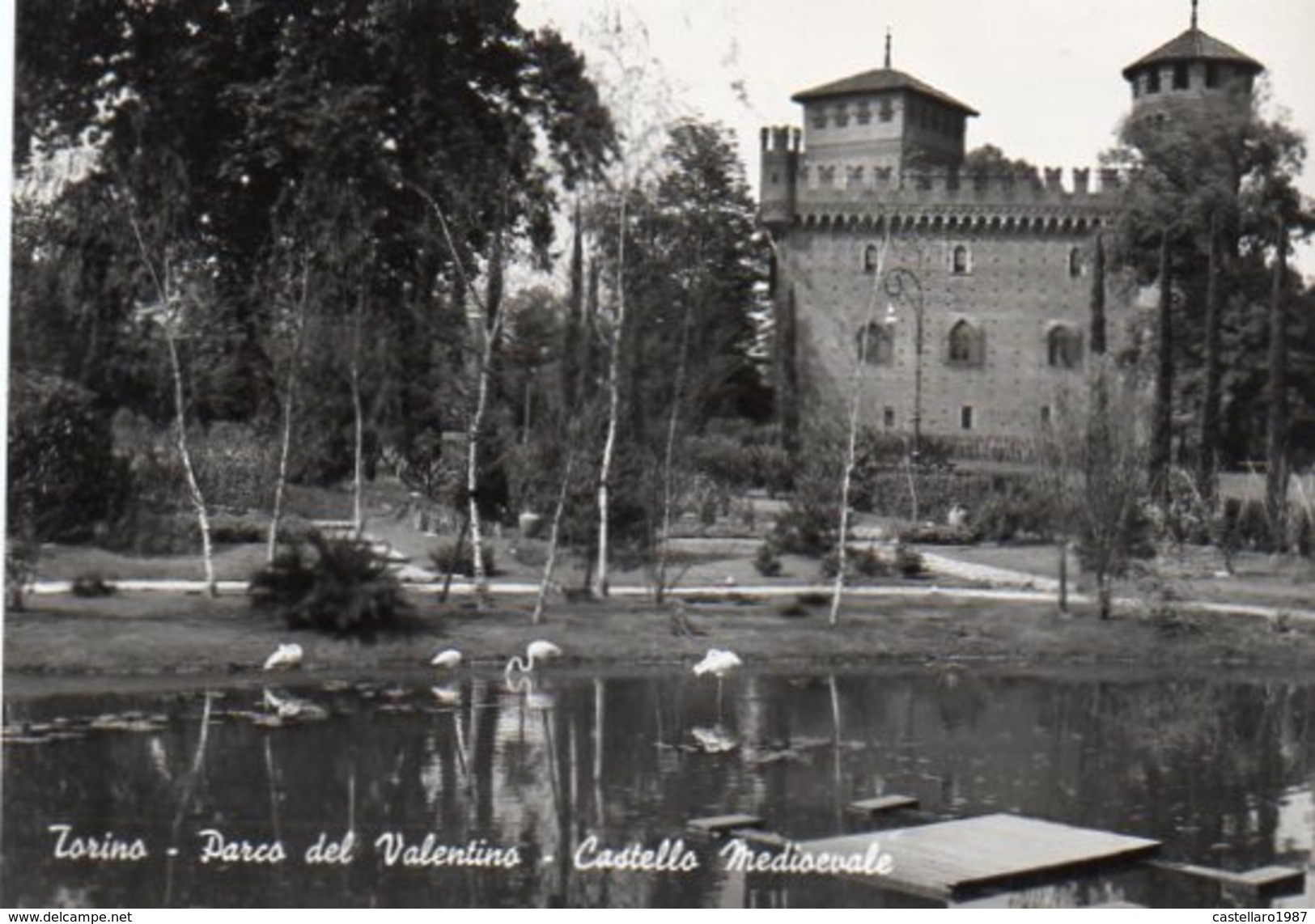 Torino - Parco Del Valentino - Castello Medioevale - Parks & Gärten