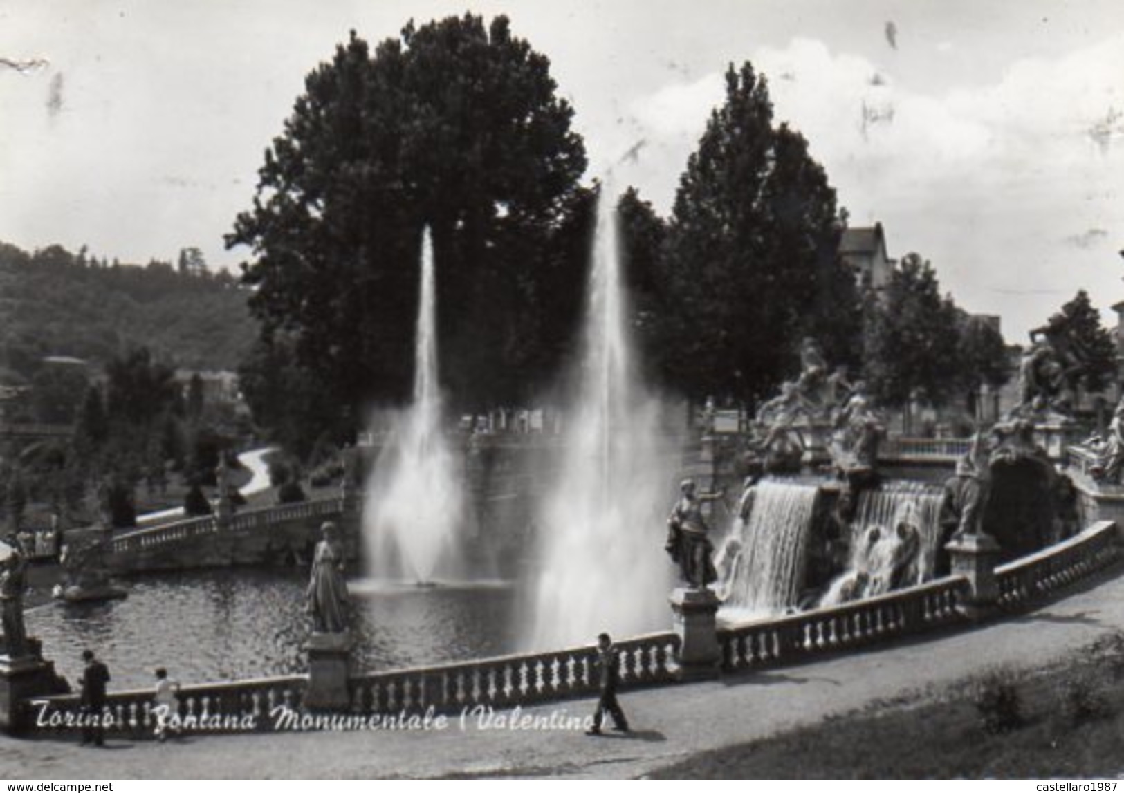 Torino - Fontana Monumentale (Valentino) - Parks & Gärten