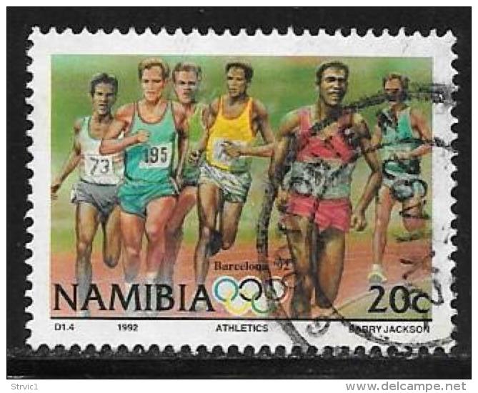 Namibia, Scott # 718 Used Runners, 1992 - Namibia (1990- ...)