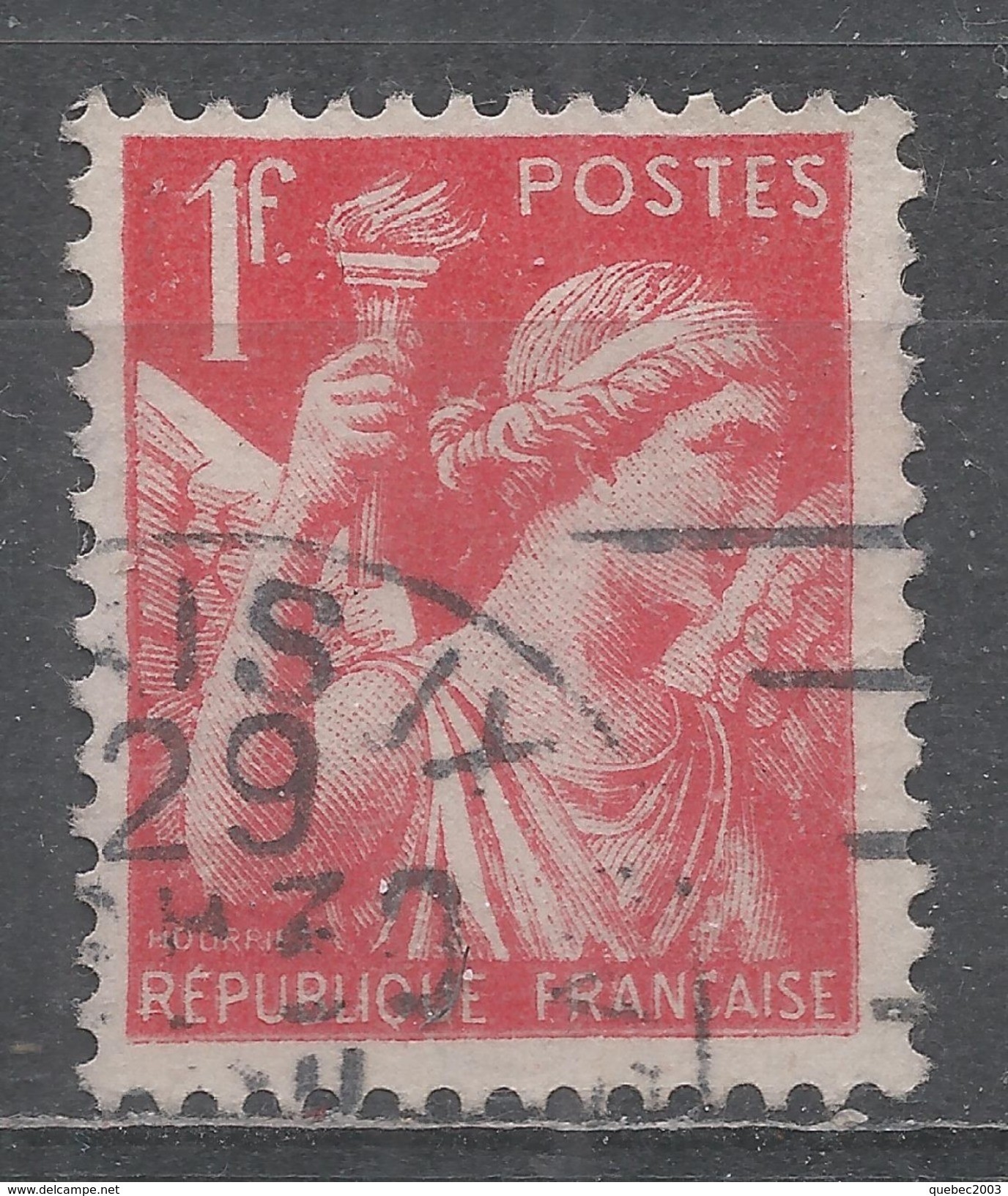 France 1940. Scott #378 (U) Iris - 1939-44 Iris