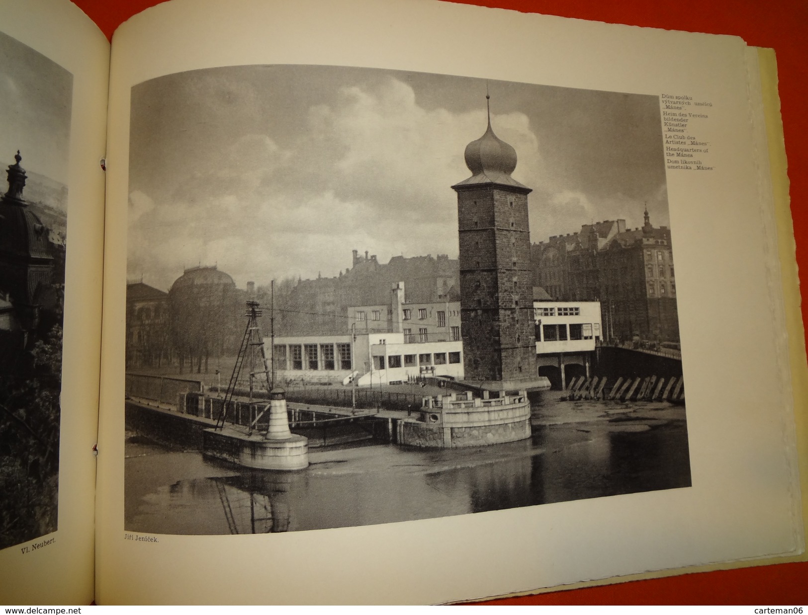 Tchéquie - Praha Stara i Moderni (Prague ancienne et moderne) Texte, Anglais, Français, Croate et Allemand (Synagogue)