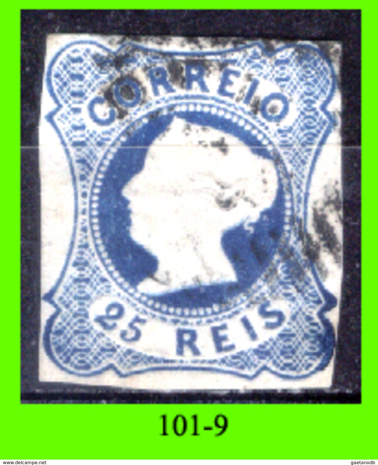 Portogallo-101.9 - 1853 - Y&T: N. 2 (o) Privo Di Difetti Occulti. - Usati
