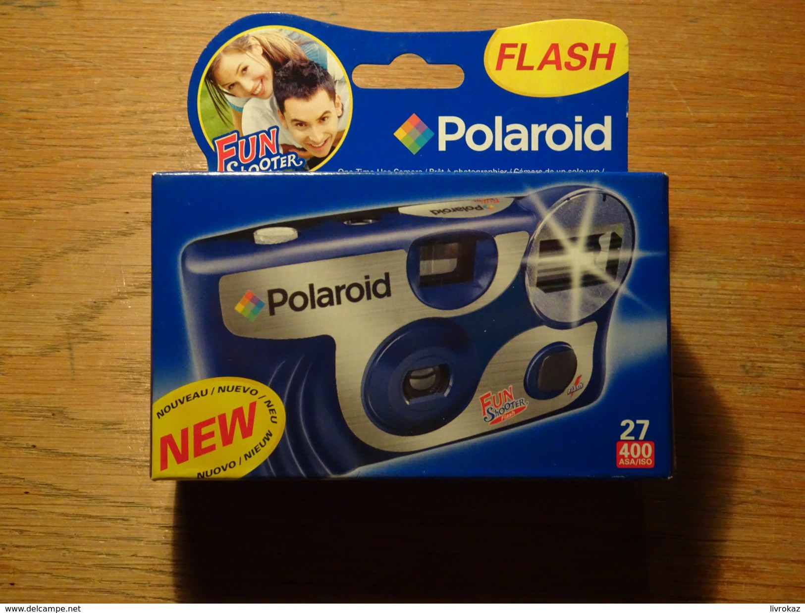 Appareil Photo POLAROID Fun Shooter Flash 27 Poses 400 Asa Dans Son Emballage D'origine Jamais Utilisé - Macchine Fotografiche