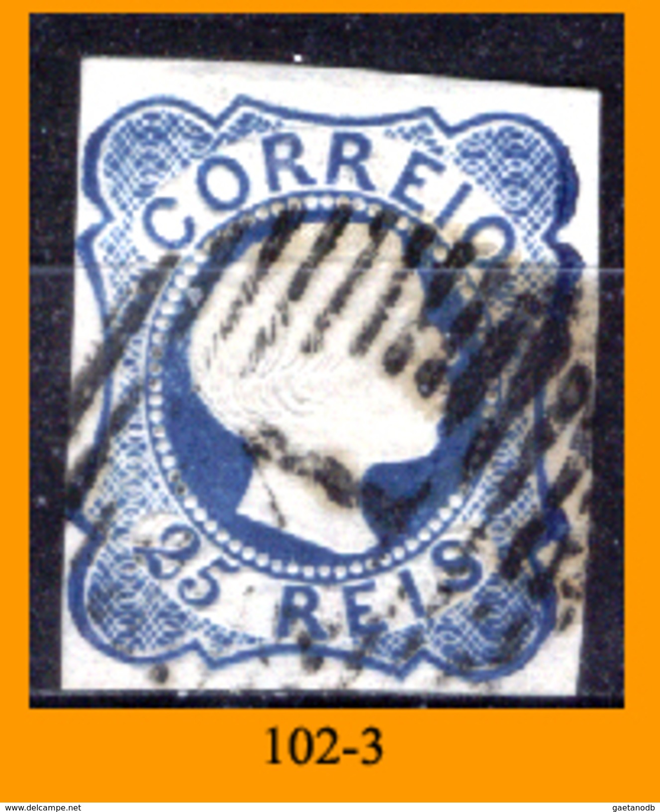 Portogallo-102.3 - 1856/58 - Y&T: N. 10 (o) Privo Di Difetti Occulti. - Used Stamps