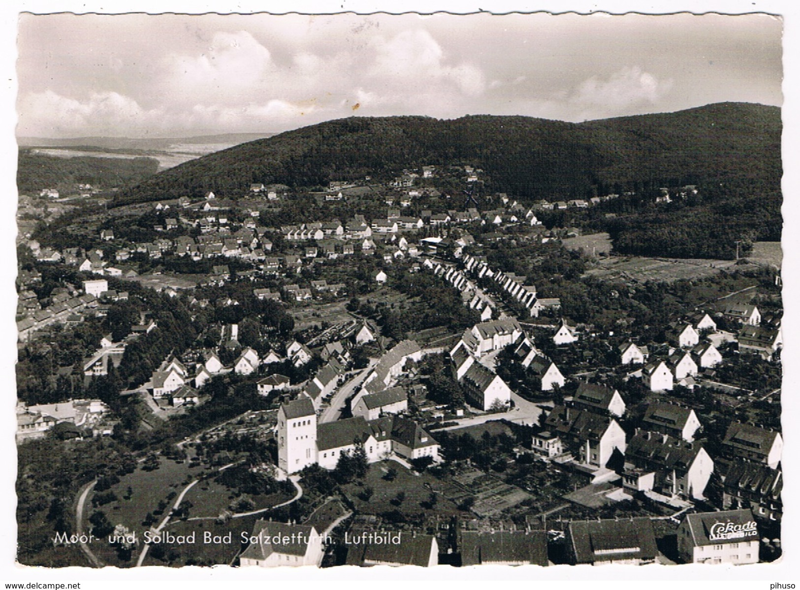 D-6819   BAD SALZDETFÜRTH : Luftbild - Bad Salzdetfurth