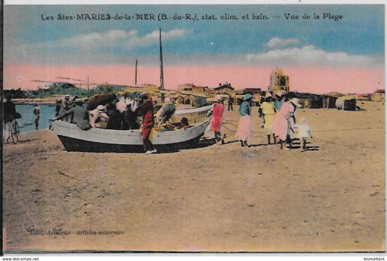 CPA Saintes Maries De La Mer Camargue Non Circulé - Saintes Maries De La Mer