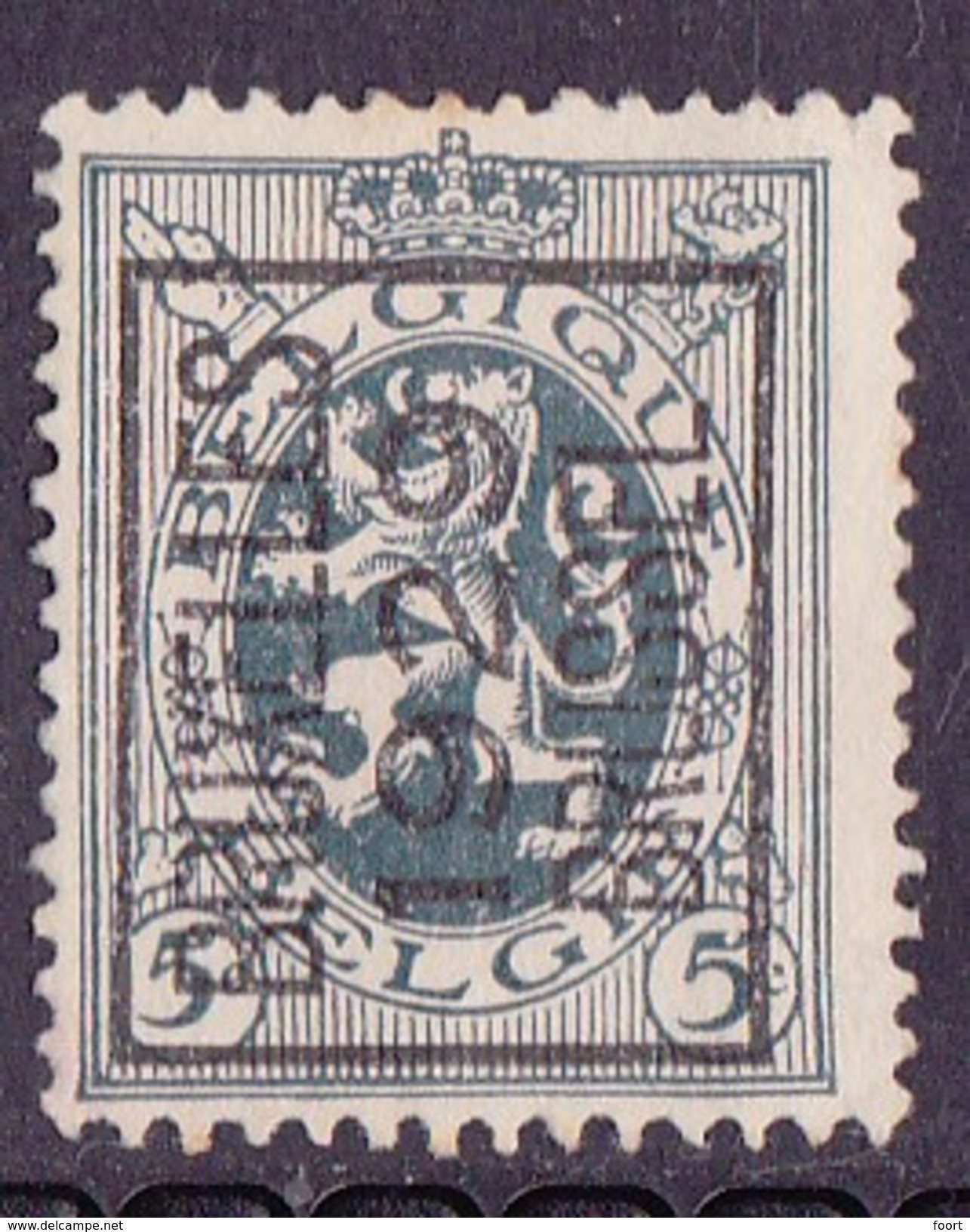 Brussel  1929 Typo Nr.  209A - Typos 1929-37 (Lion Héraldique)