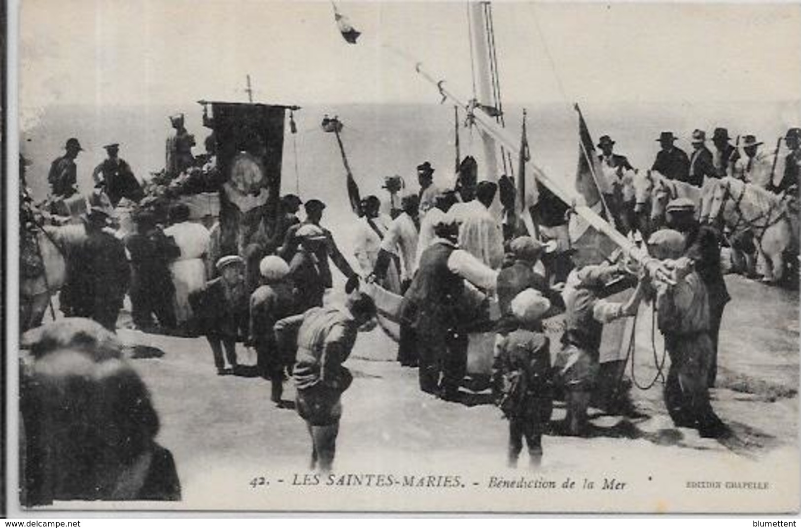 CPA Saintes Maries De La Mer Camargue Non Circulé - Saintes Maries De La Mer