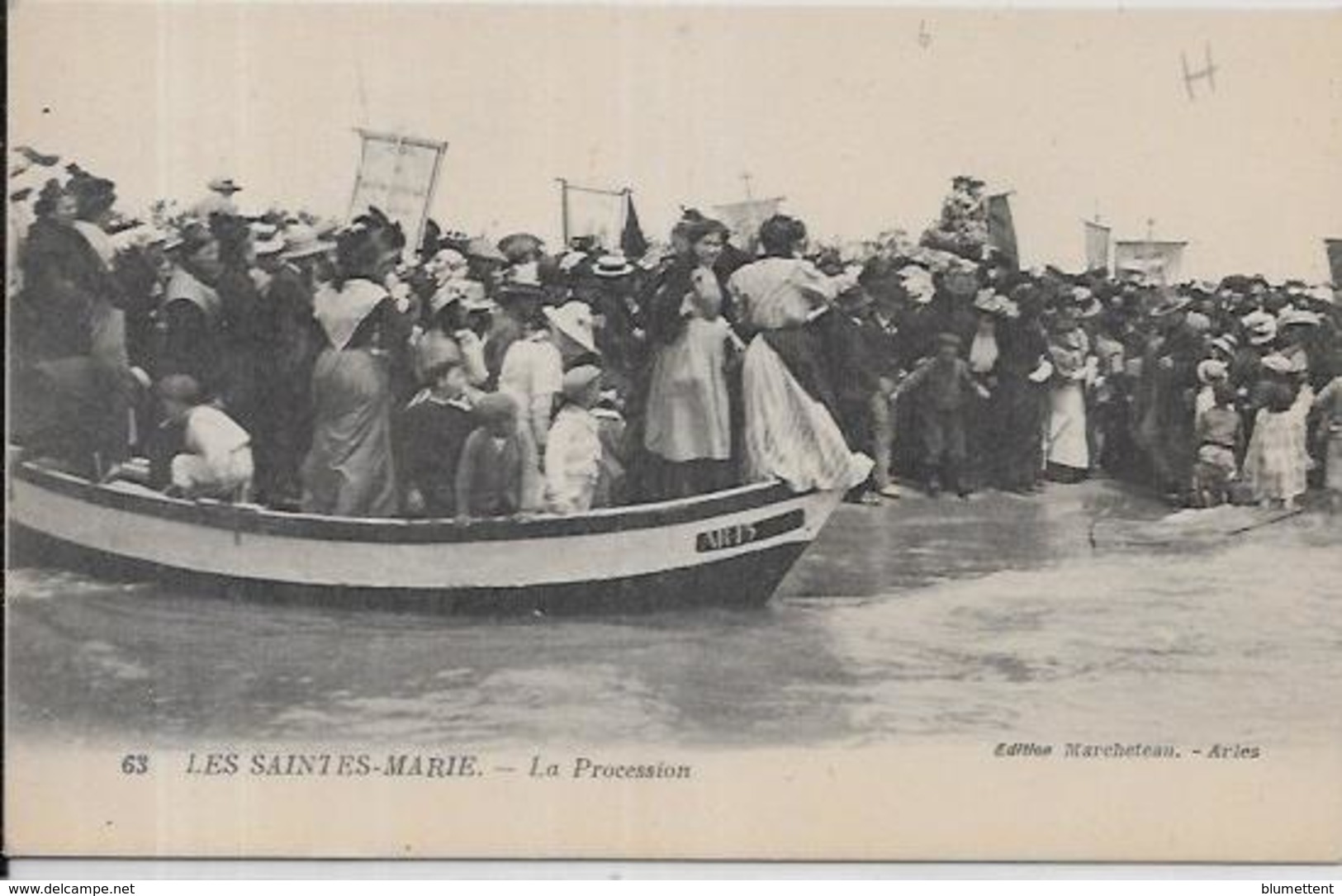 CPA Saintes Maries De La Mer Camargue Non Circulé - Saintes Maries De La Mer