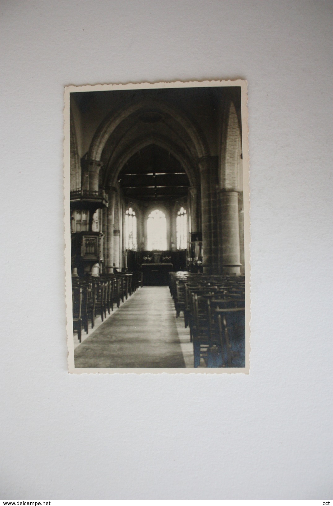 Handzame  Kortemark  FOTOKAART  Kerk Binnenzicht - Kortemark