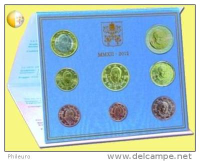 Vatican 2012 : Coffret BU Des 8 Pièces - Vatican