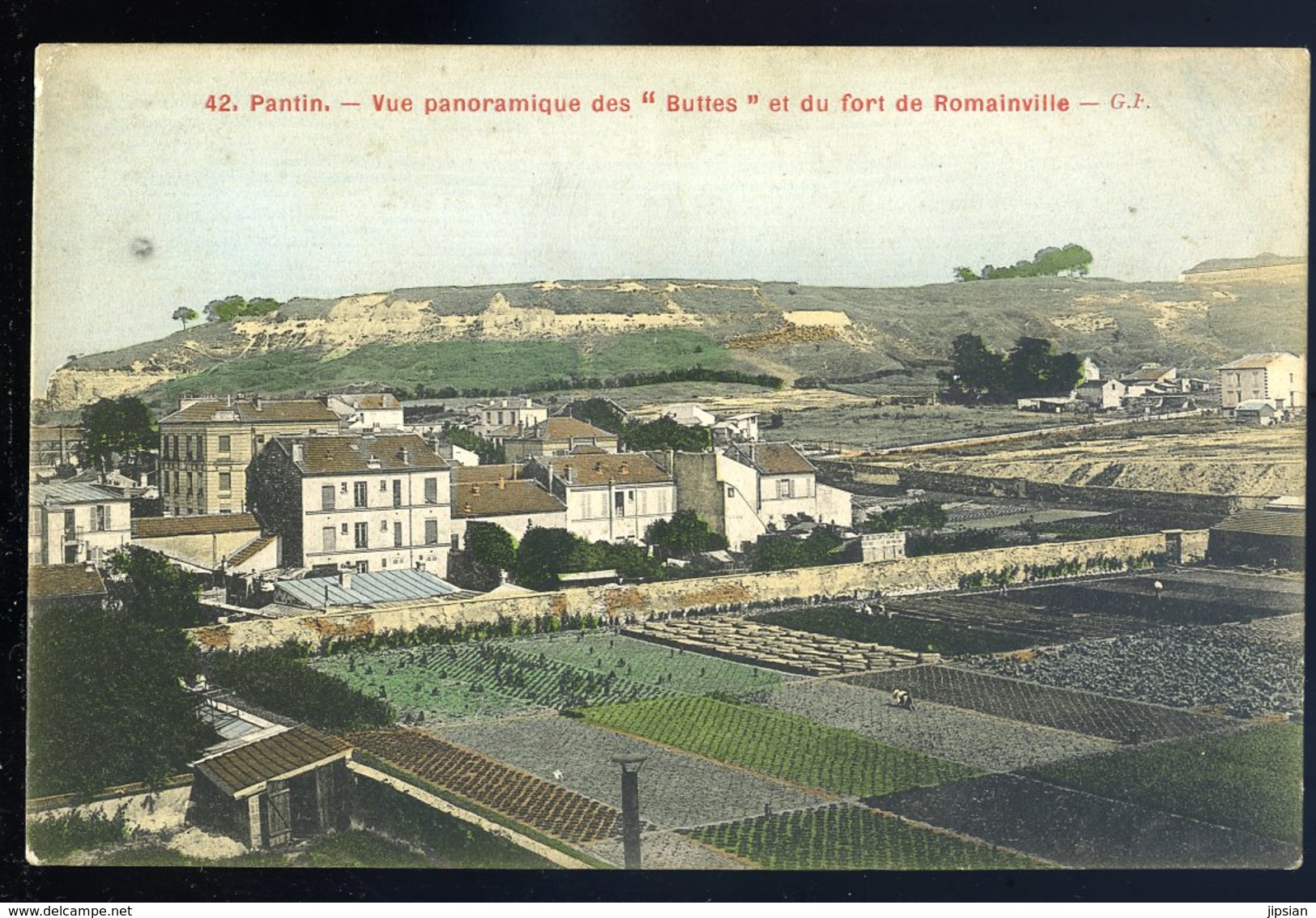 Cpa  Du 93  Pantin --  Vue Panoramique Des Buttes Et Du Fort De Romainville     JIP85 - Pantin
