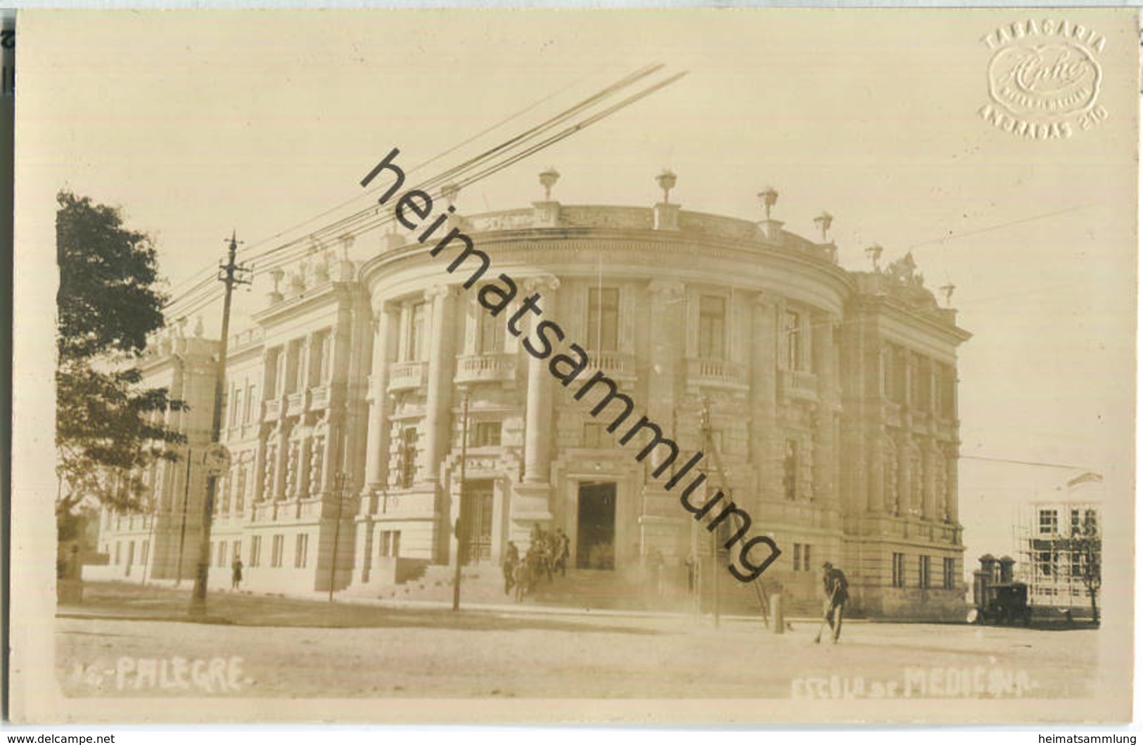 Porto Alegre - Escola De Medicina - Foto-Ansichtskarte - Porto Alegre