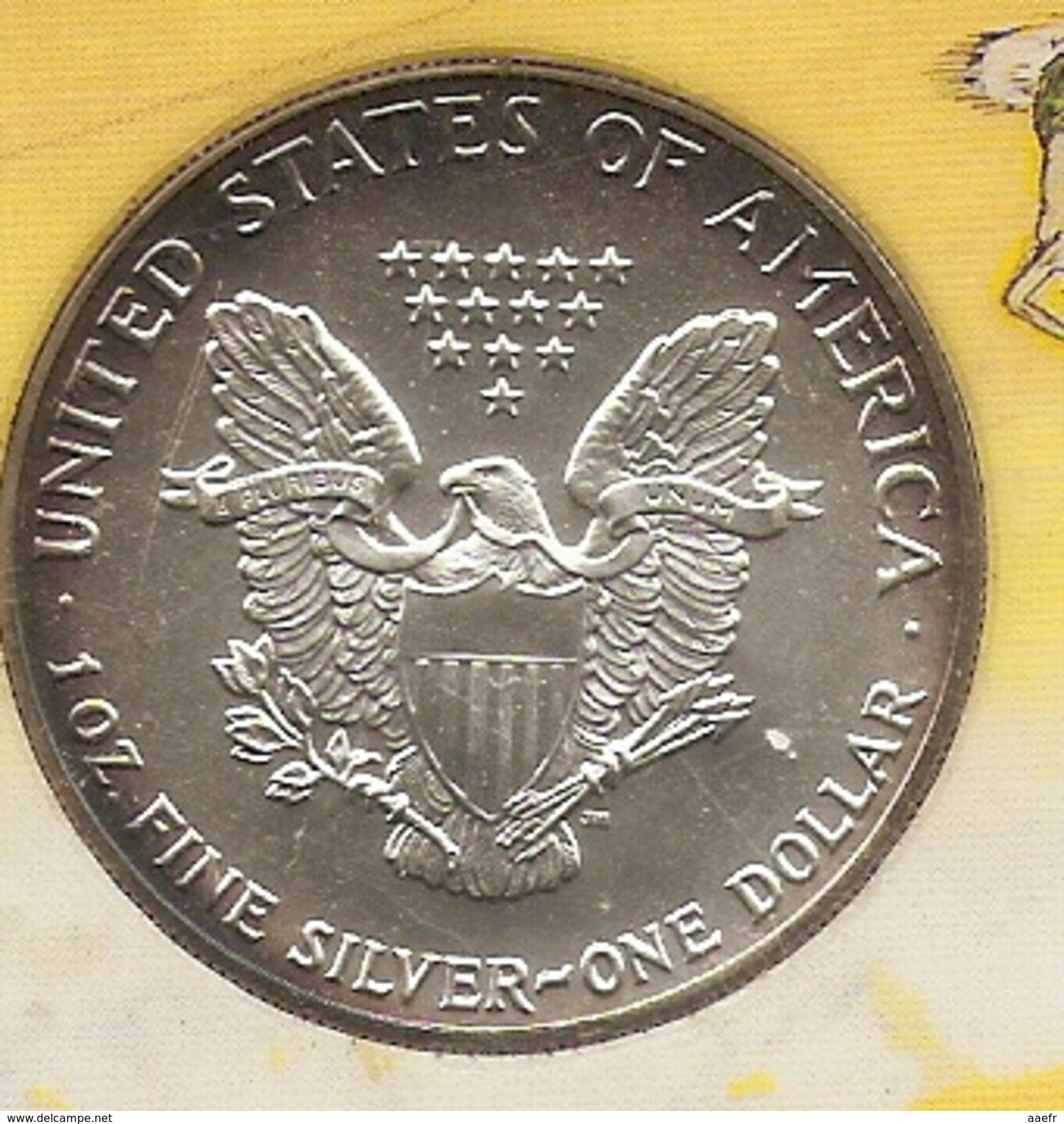 SIlver American Eagle 1 Oz 1992 - Discovery - Official Souvenir Of US Pavilion At Sevilla Expo '92 - Münzsets