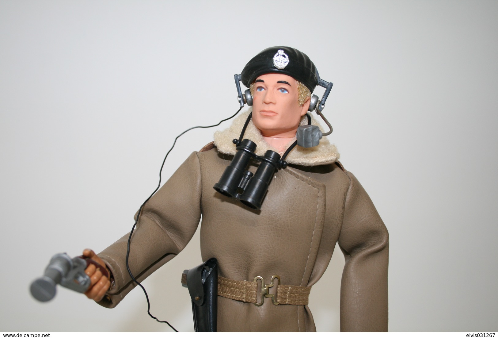 Vintage ACTION MAN : TANK COMMANDER - Second Issue - Original Hasbro 1970 - Palitoy - GI JOE - Action Man