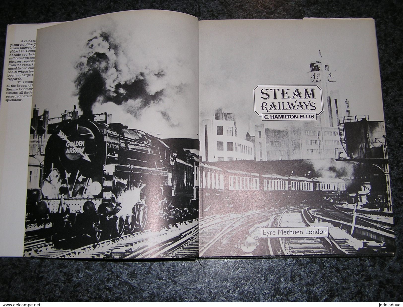 STEAM RAILWAYS C Hamilton Ellis Chemin De Fer Train Royaume Uni England Locomotive - Cultural