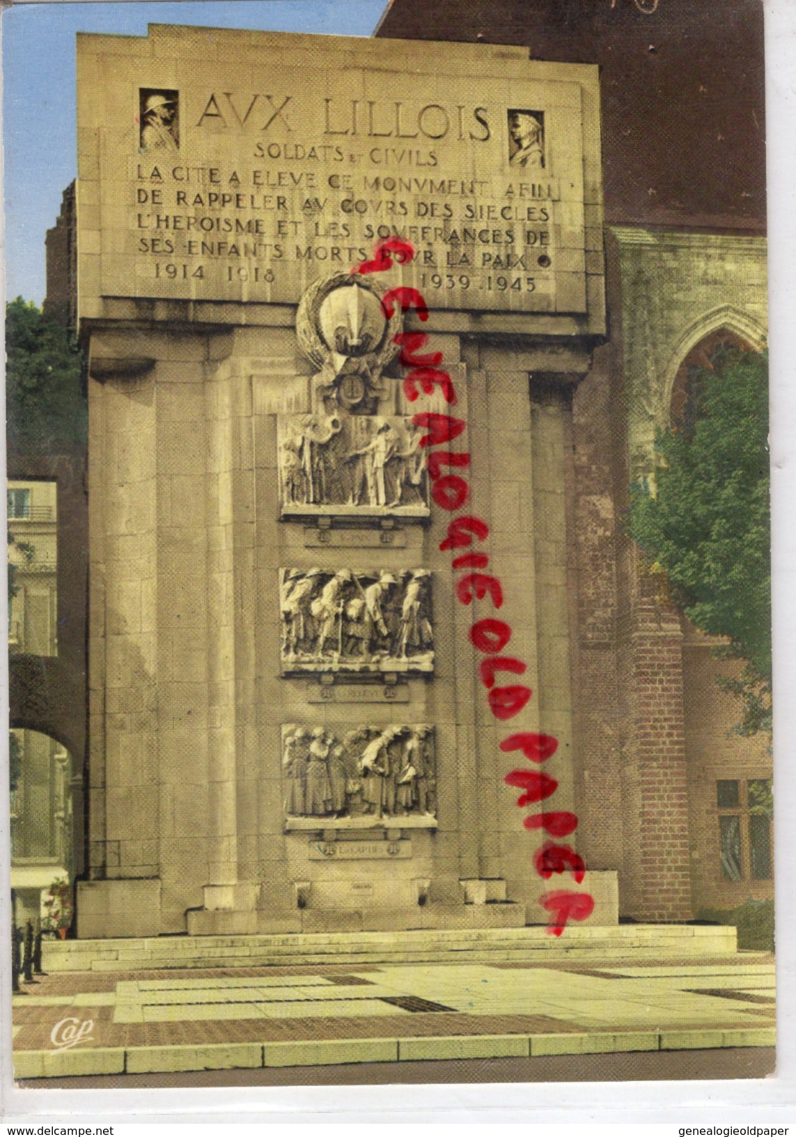 59 - LILLE - LE MONUMENT AUX MORTS - Lille
