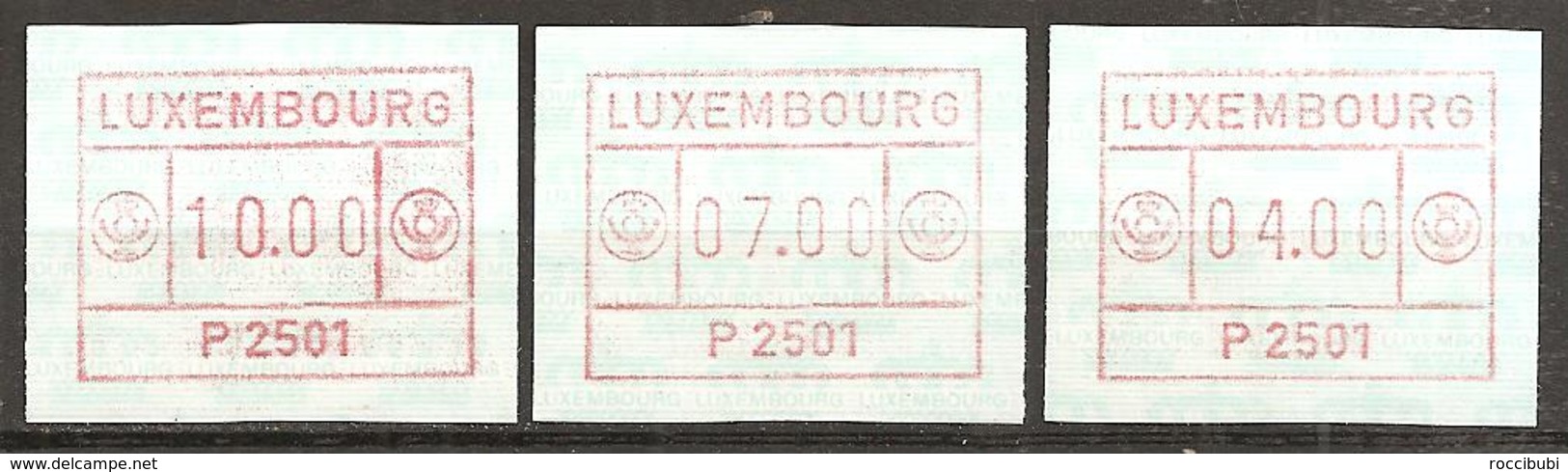 Luxemburg 1983 // Michel ATM 1 ** - Vignettes D'affranchissement