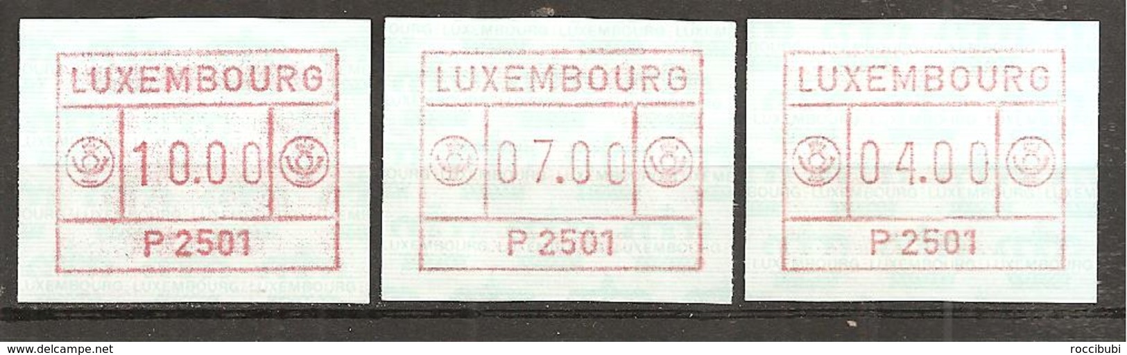 Luxemburg 1983 // Michel ATM 1 ** - Viñetas De Franqueo