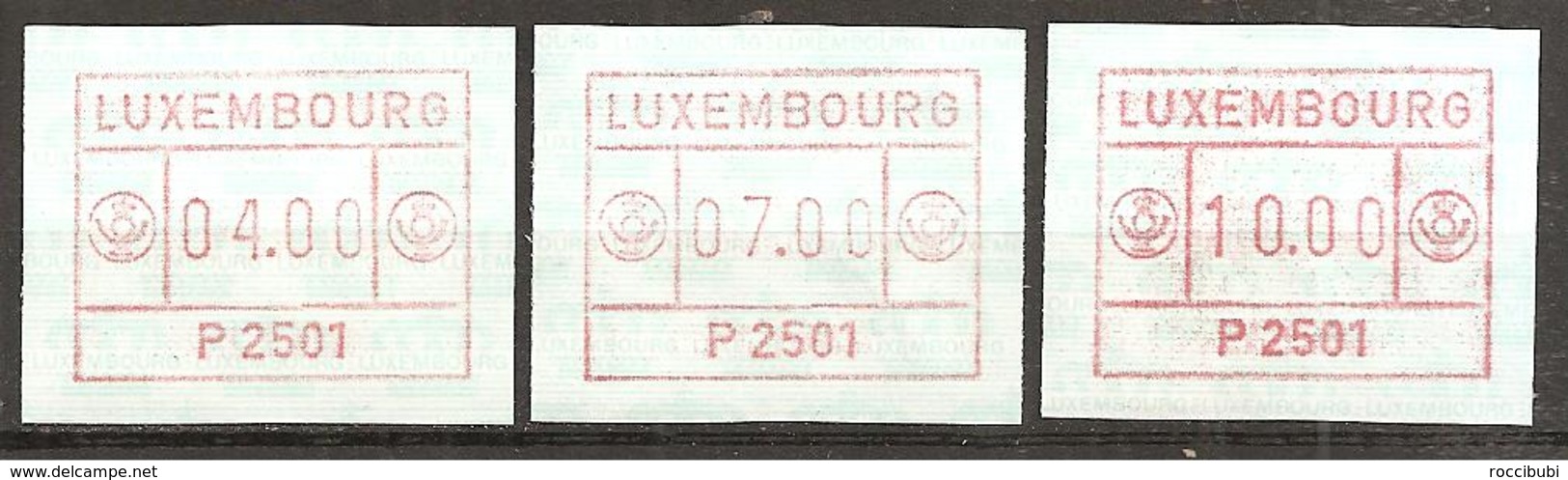 Luxemburg 1983 // Michel ATM 1 ** - Vignettes D'affranchissement