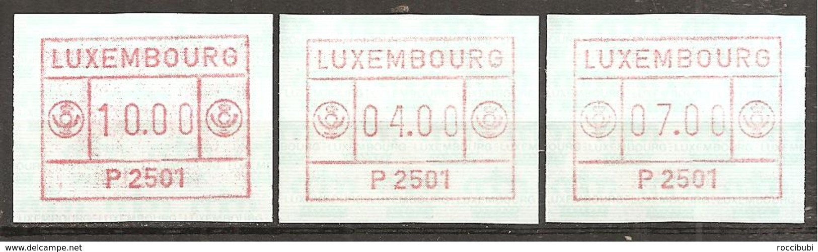 Luxemburg 1983 // Michel ATM 1 ** - Postage Labels