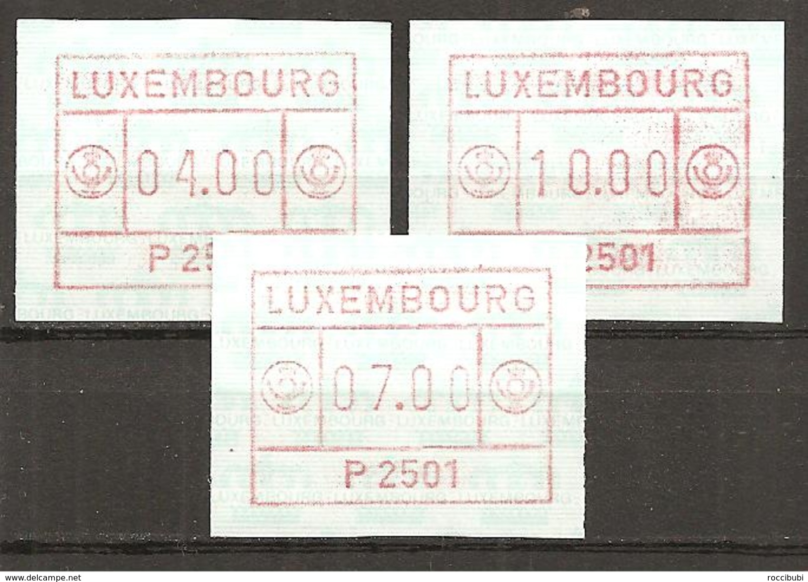 Luxemburg 1983 // Michel ATM 1 ** - Postage Labels