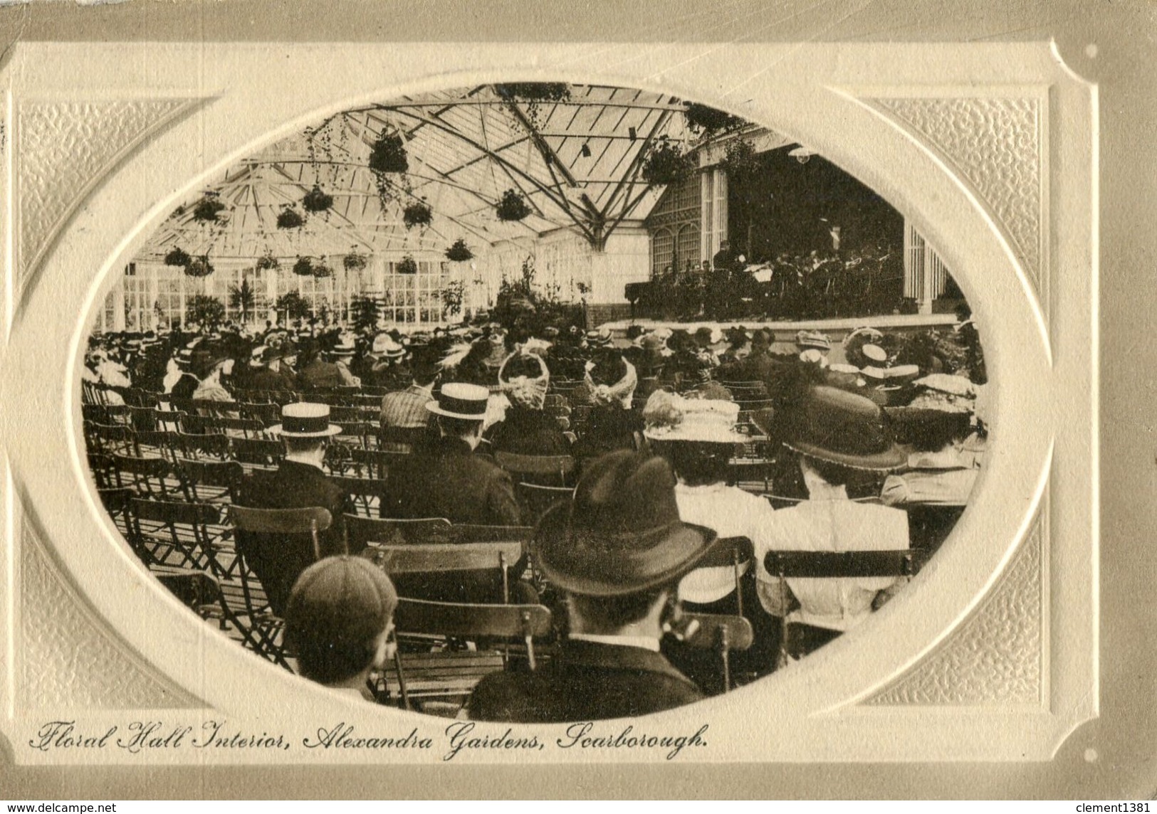 Scarborough Floral Hall Interior, Alexandra Gardens Used In 1911 - Scarborough