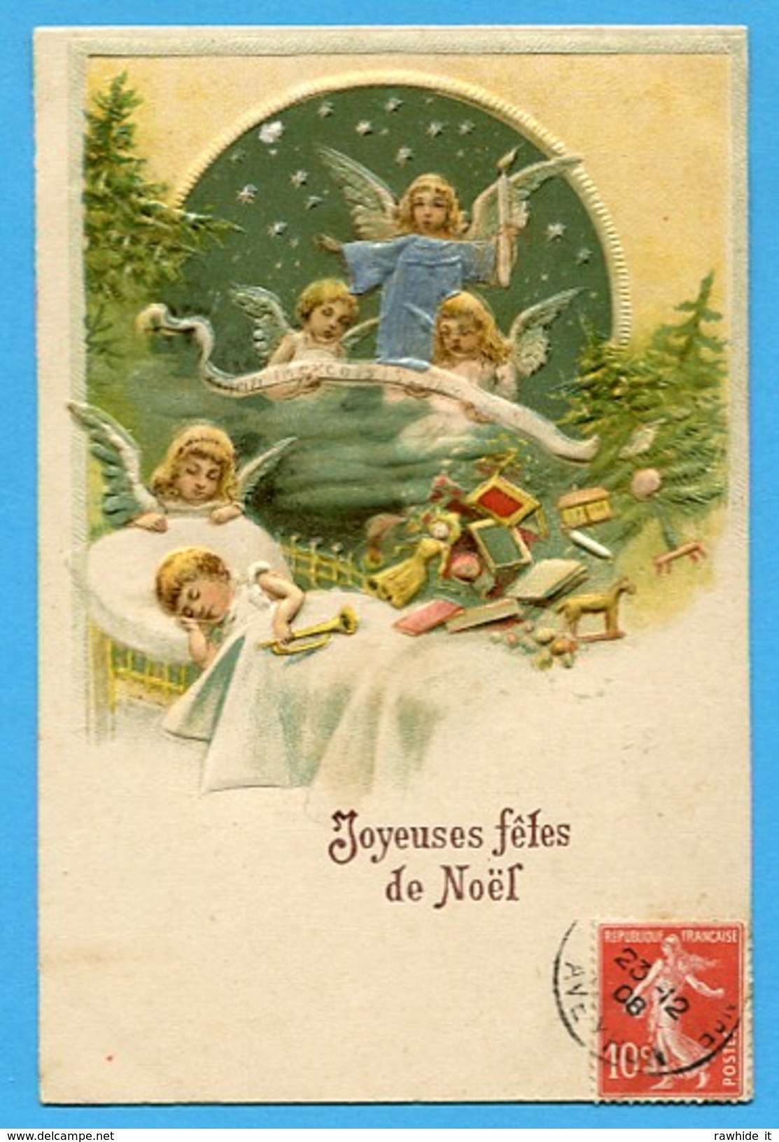 Natale Noel Weihnachten Christmas  Anges Enfants  Engeln Kinder  Angels Children Toys - Autres & Non Classés