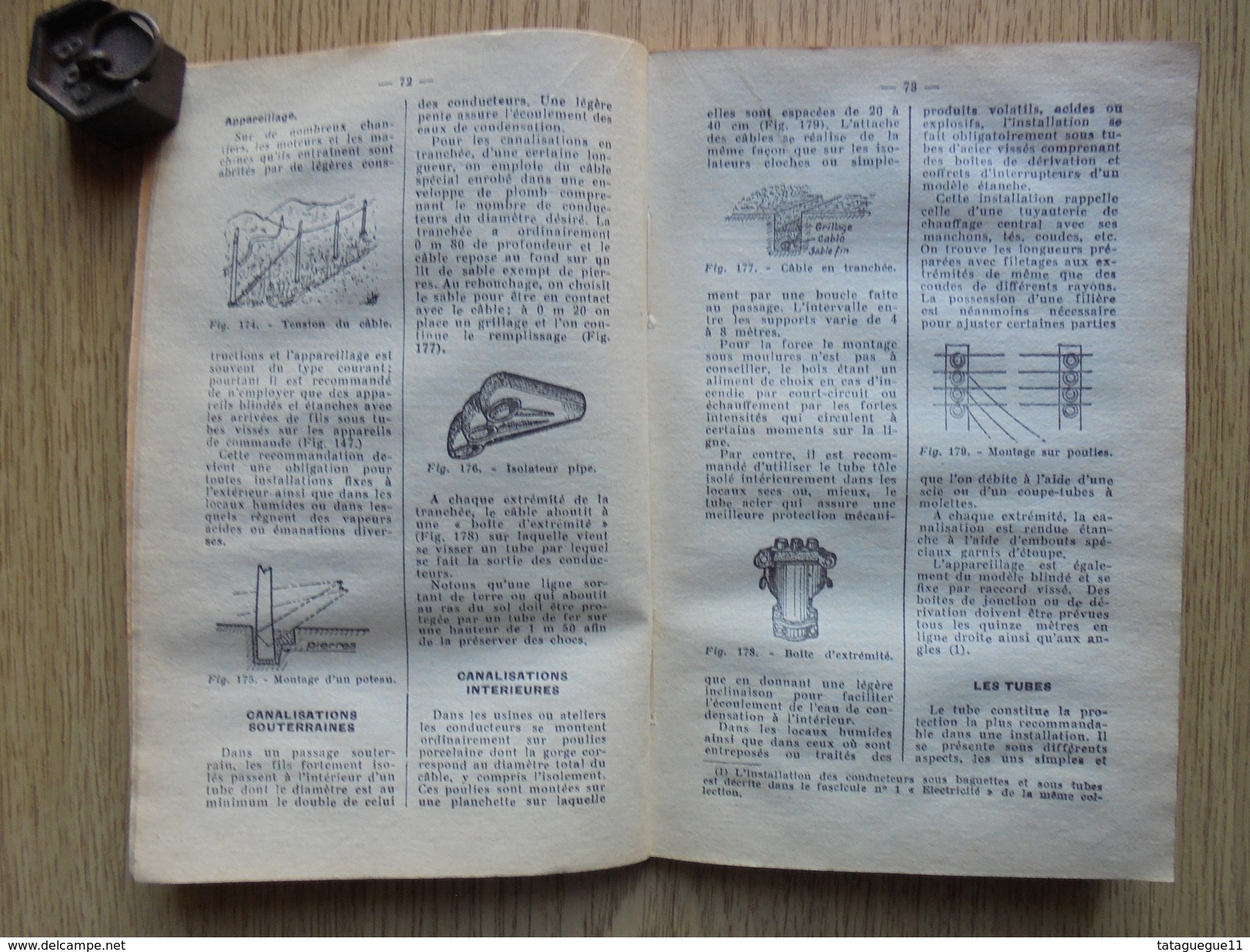 Ancien Fascicule - Collection Les Livres Jaunes Moteurs électriques Tome II 1957 - Do-it-yourself / Technical