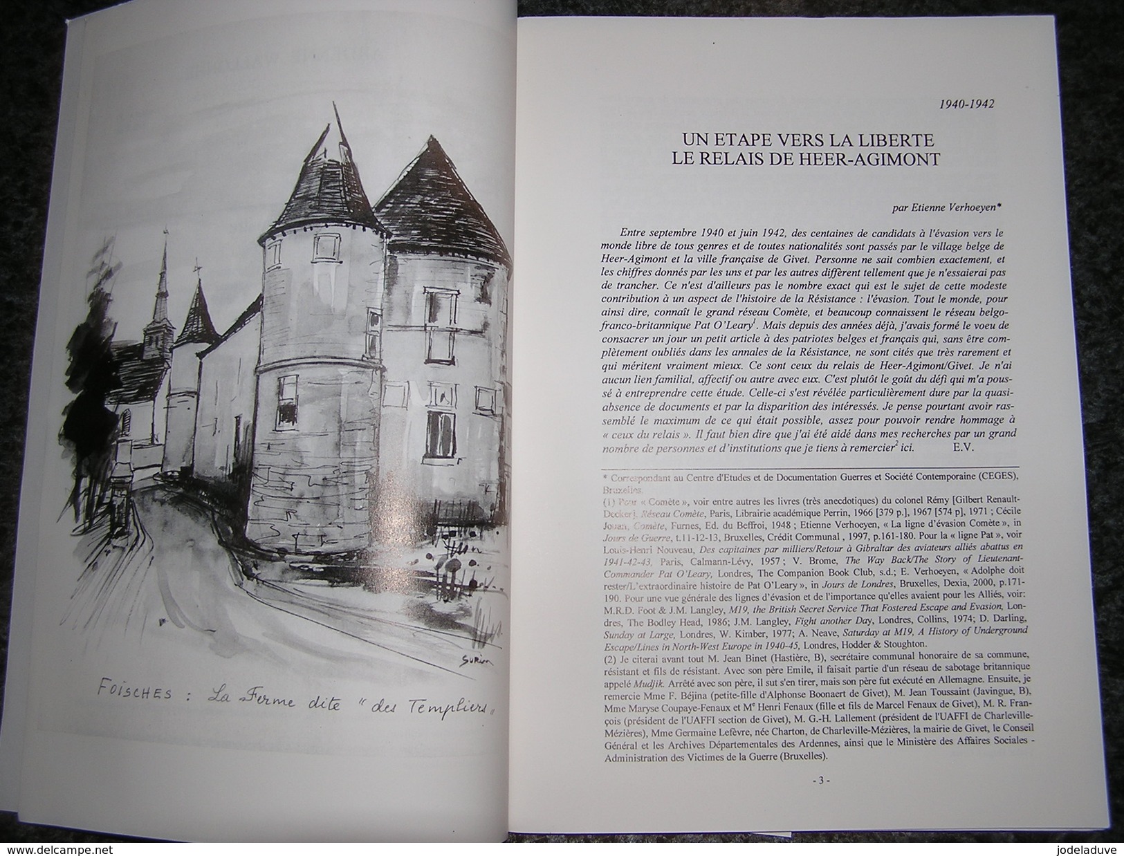 ARDENNE WALLONNE N° 93 Régionalisme Notes De Chasse à La Haie Foisches Relais De Heer Agimont Guerre 40 45 Fenaux Fumay - Champagne - Ardenne