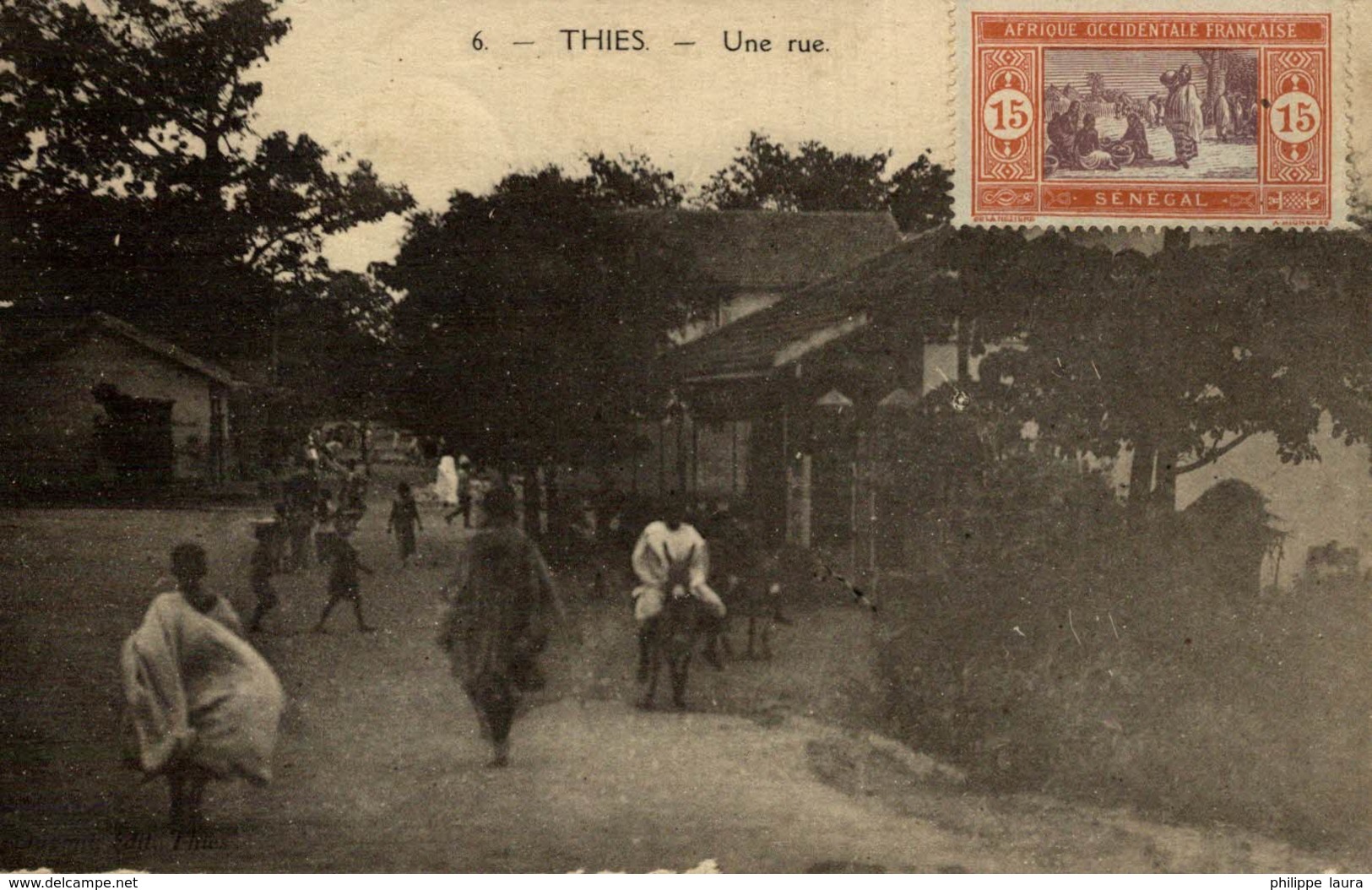 UNIQUE  THIES UNE RUE   SENEGAL - Senegal