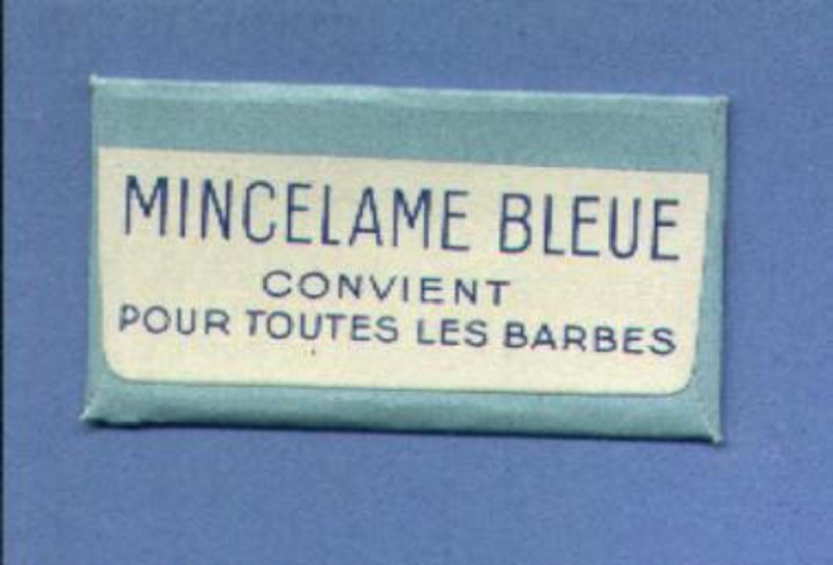 Une Lame De Rasoir MINCELAME BLEUE GRAND LUXE   (L66) - Lames De Rasoir