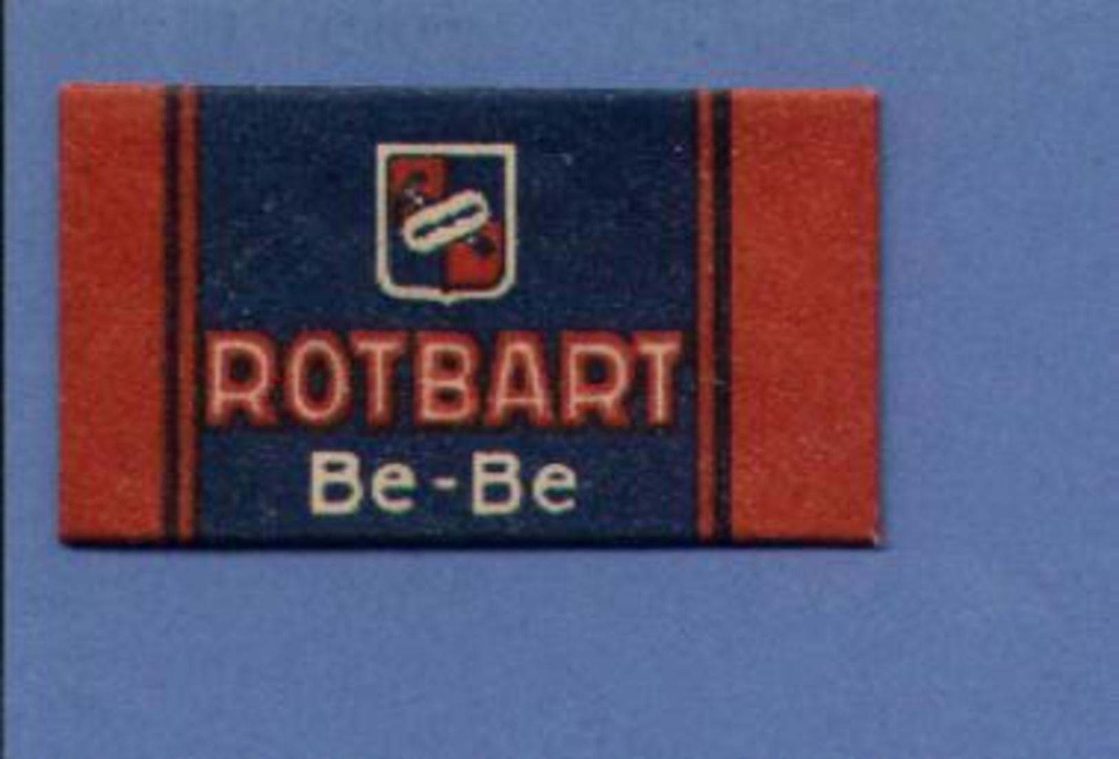 Une Lame De Rasoir   ROTBART  Be-Be  (L81) - Scheermesjes